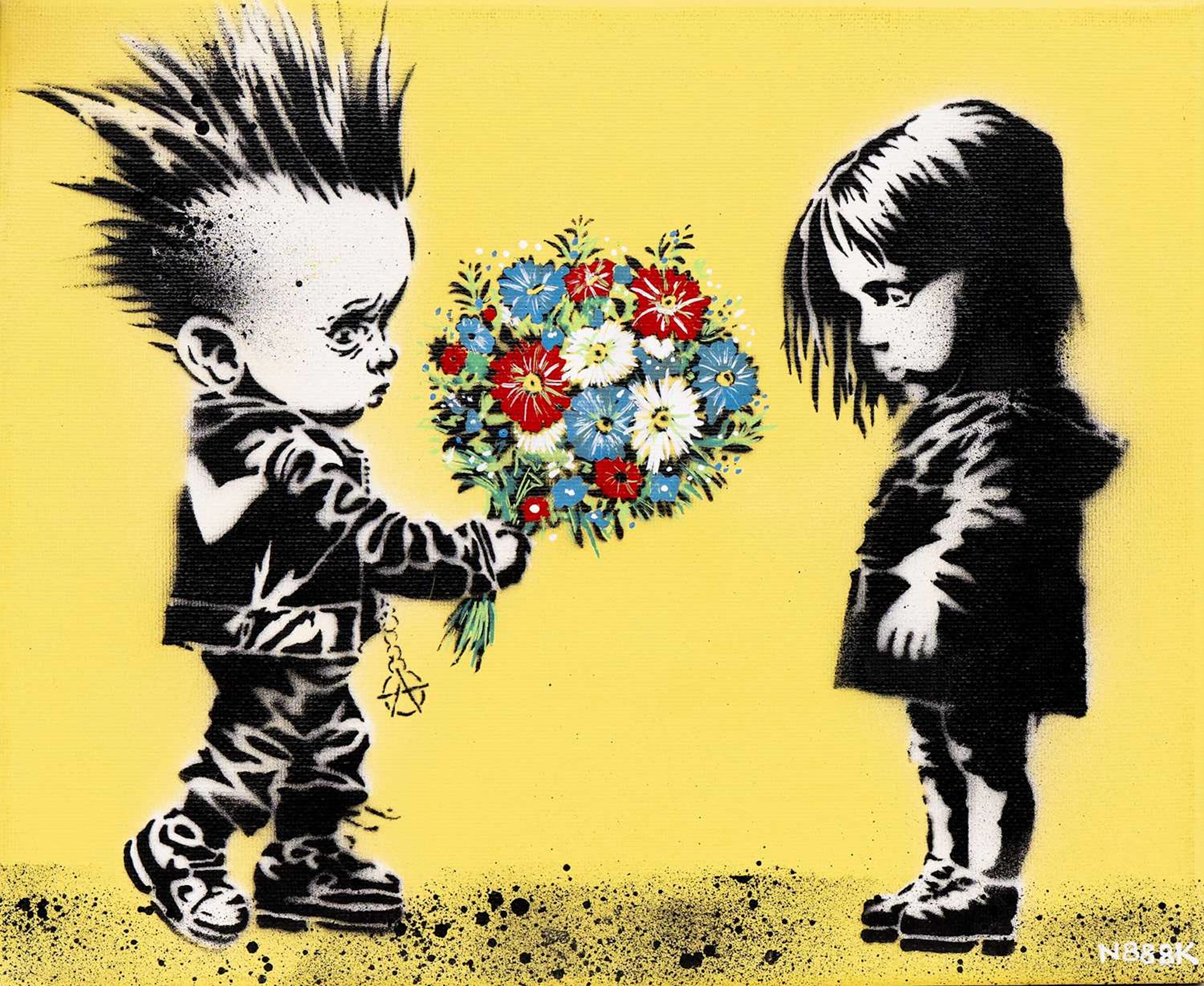 N888K FLOWERS FOR A SAD GIRL (YELLOW)