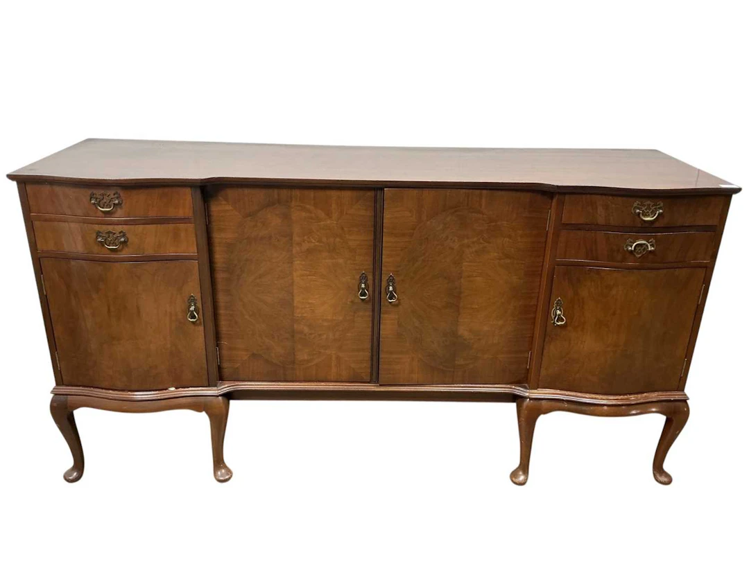 MAHOGANY SIDEBOARD MID 20TH CENTURY