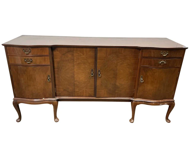 MAHOGANY SIDEBOARD MID 20TH CENTURY