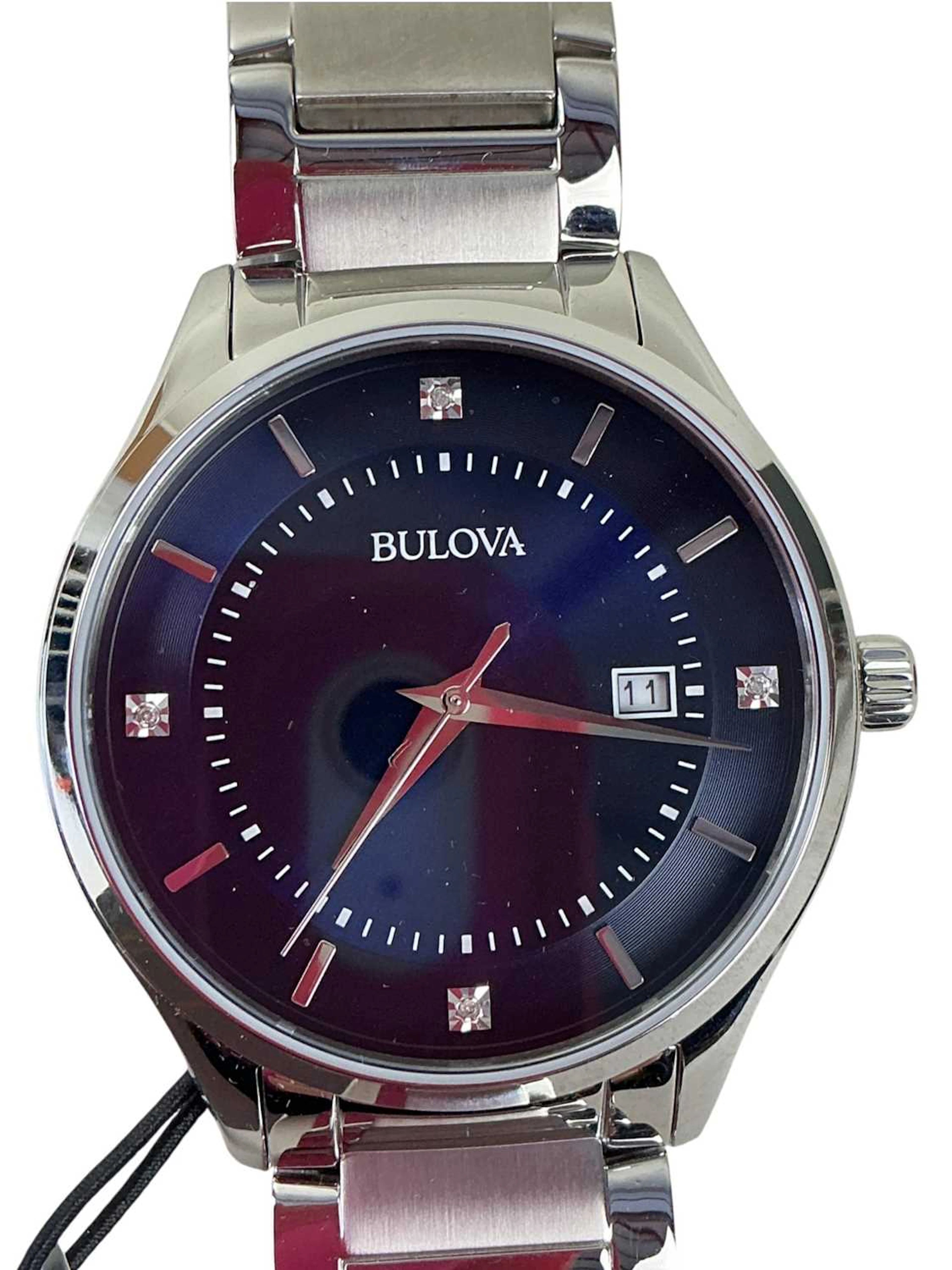 TWO BULOVA 'HIS AND HERS' WRIST WATCHES LATE 20TH CENTURY