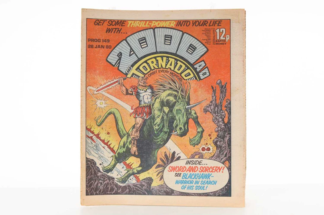 2000 AD COLLECTION, INCLUDES FIRST JUDGE DEATH APPEARENCE 1977-1983