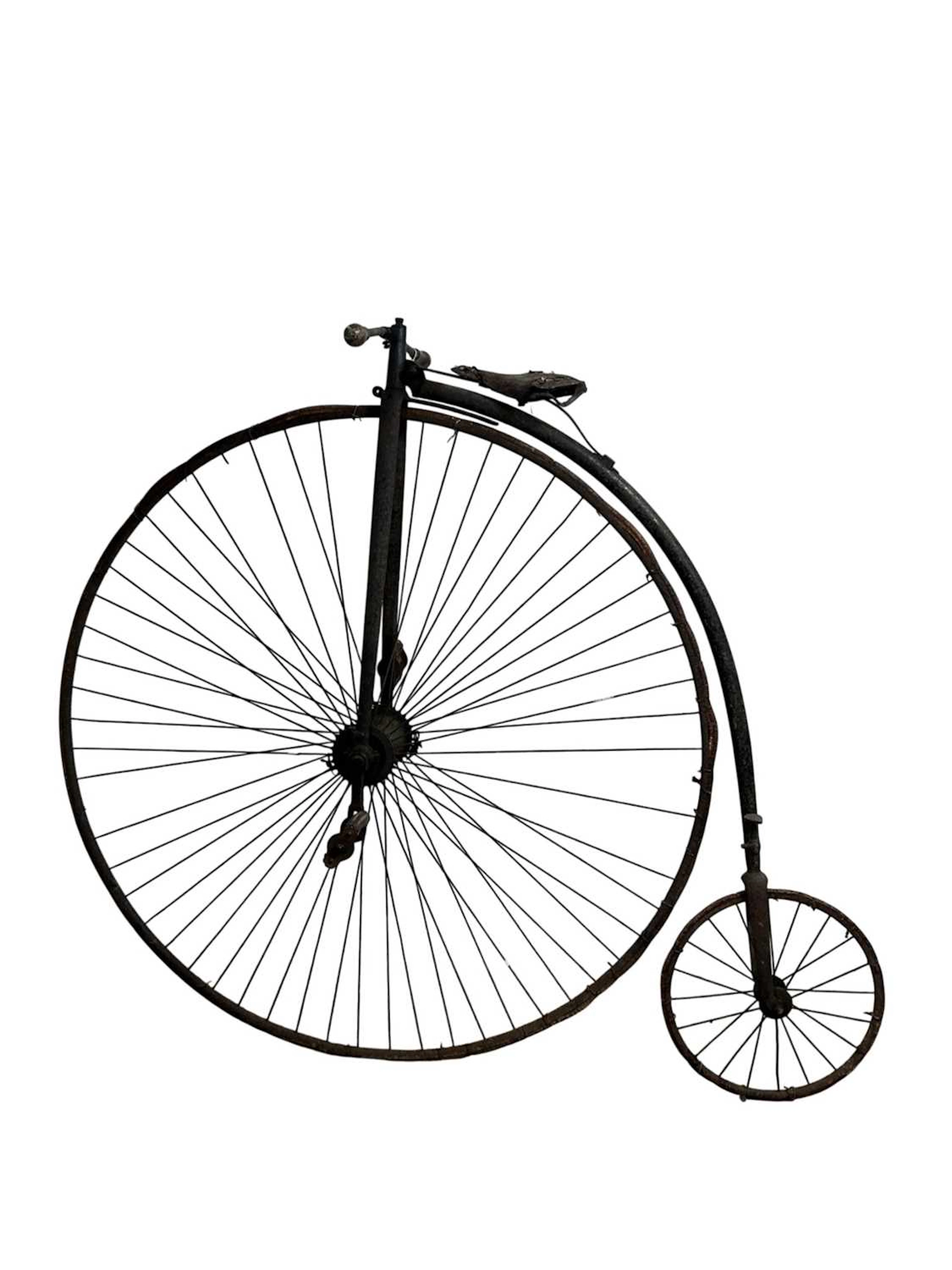 VICTORIAN PENNY FARTHING BICYCLE LATE 19TH CENTURY