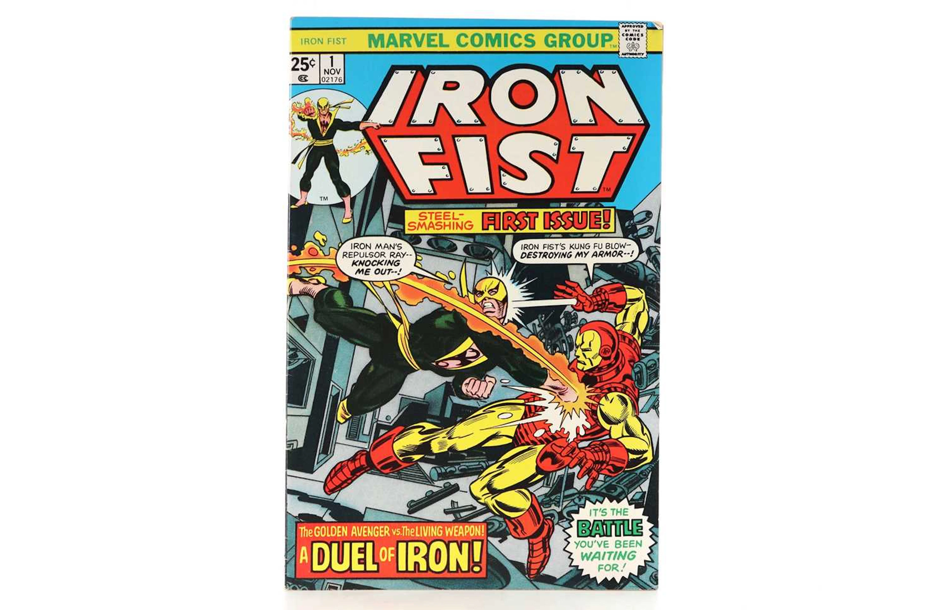 IRON FIST ISSUES. 1-15 - COMPLETE ORIGINAL SERIES 1975-1977