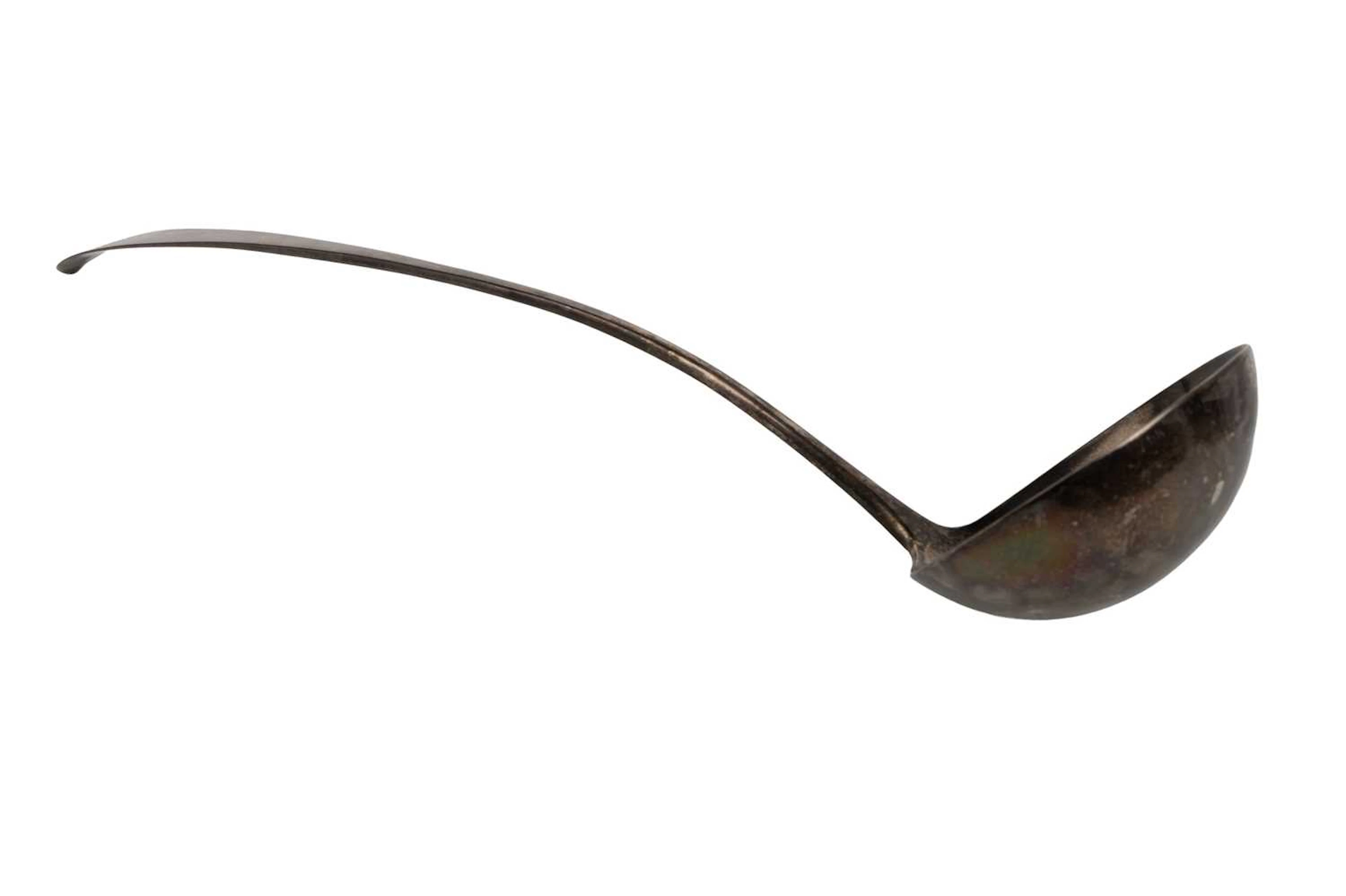 GEORGE III SILVER LADLE ALEXANDER ZEIGLER, EDINBURGH 1799