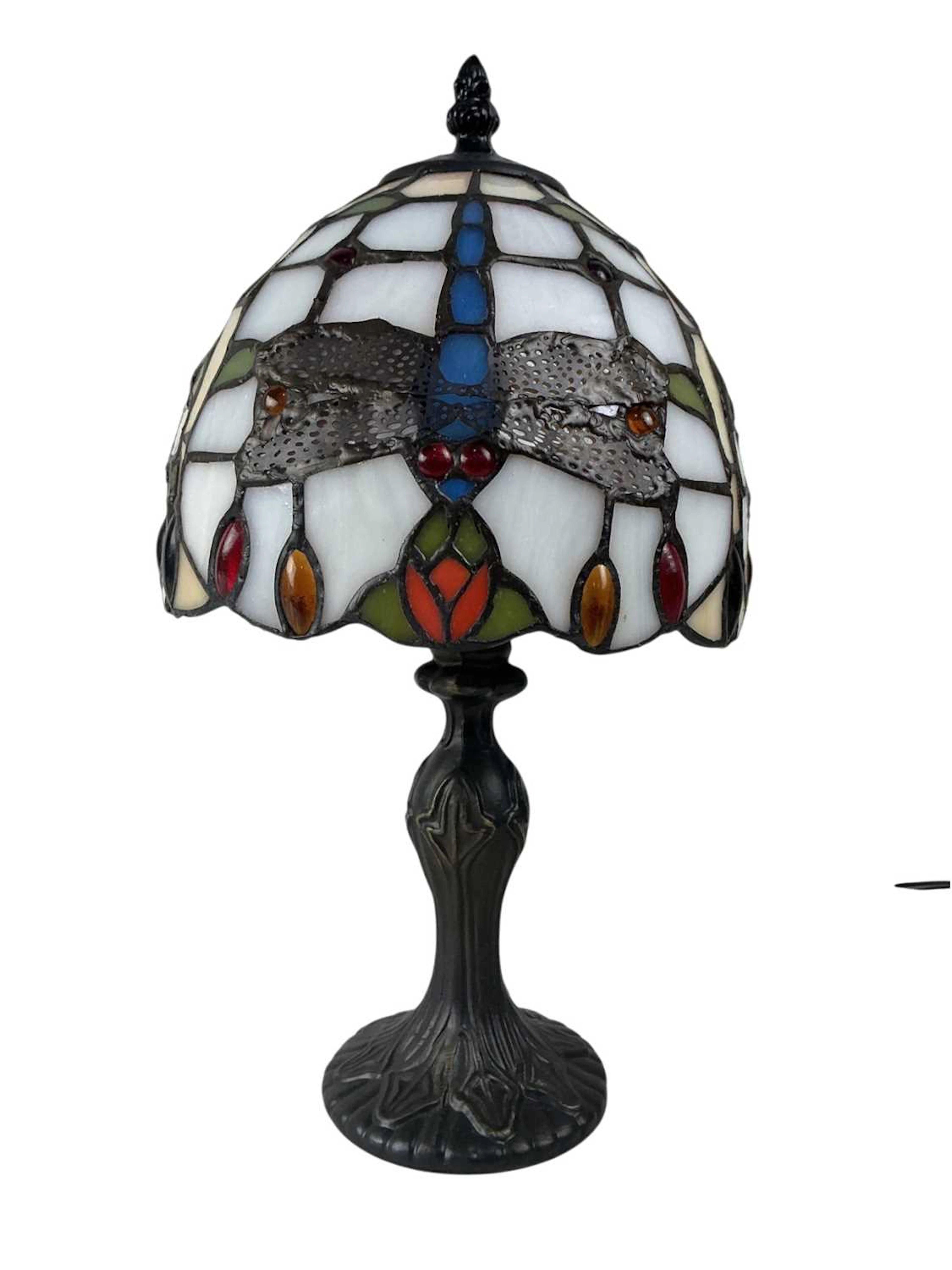TIFFANY STYLE TABLE LAMP LATE 20TH CENTURY