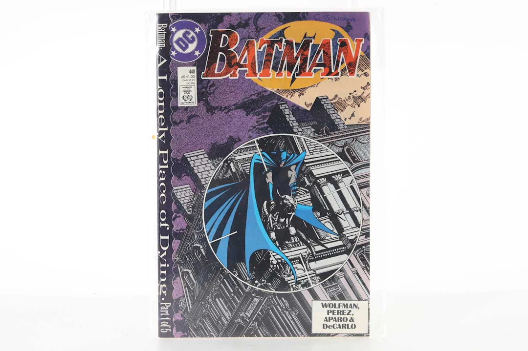 DC-BATMAN COMIC COLLECTION, SILVER, BRONZE AND COPPER AGE 1960s-1980s