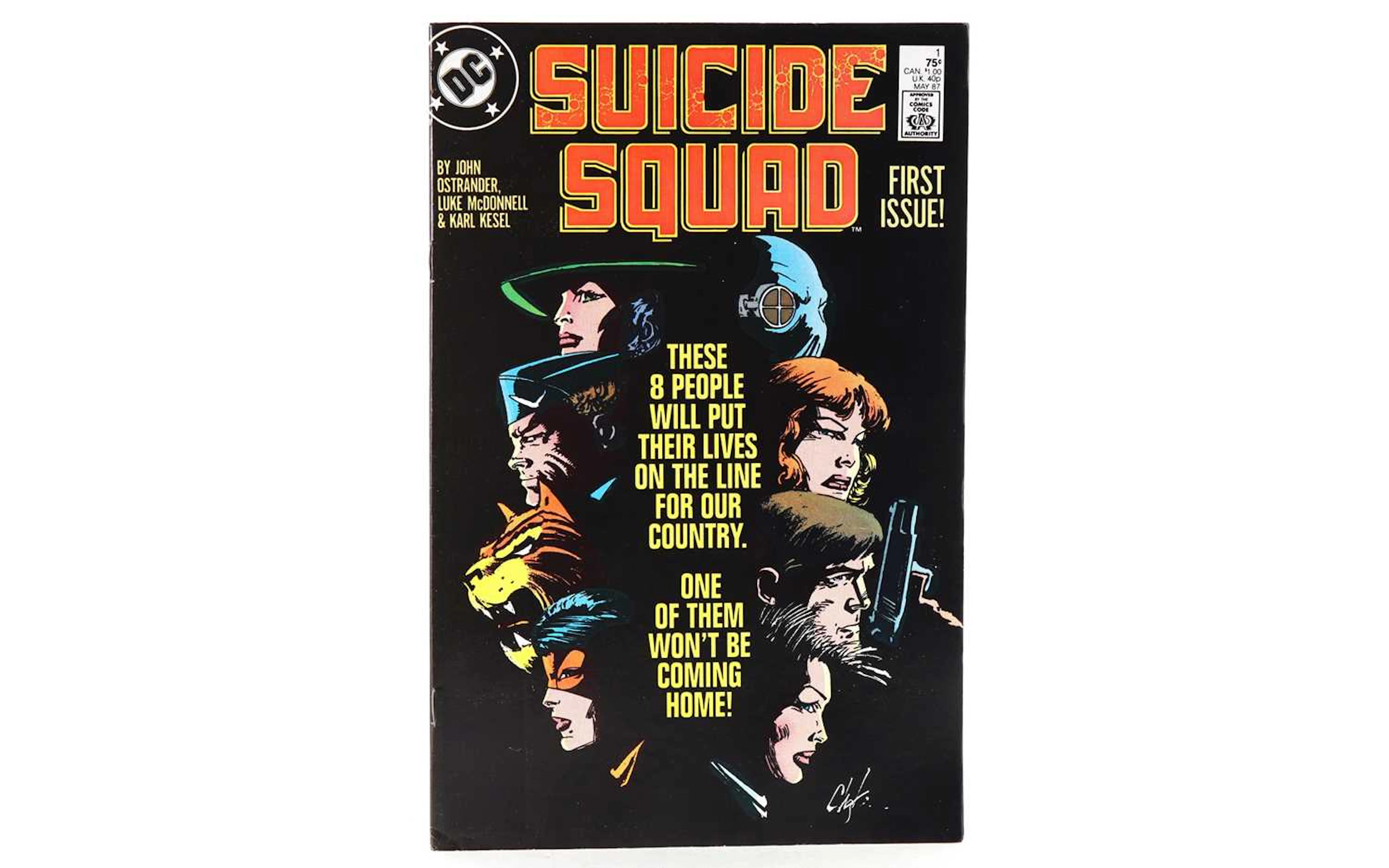 D.C. COMICS-SUICIDE SQUAD ISSUES 1-17 1987-1988