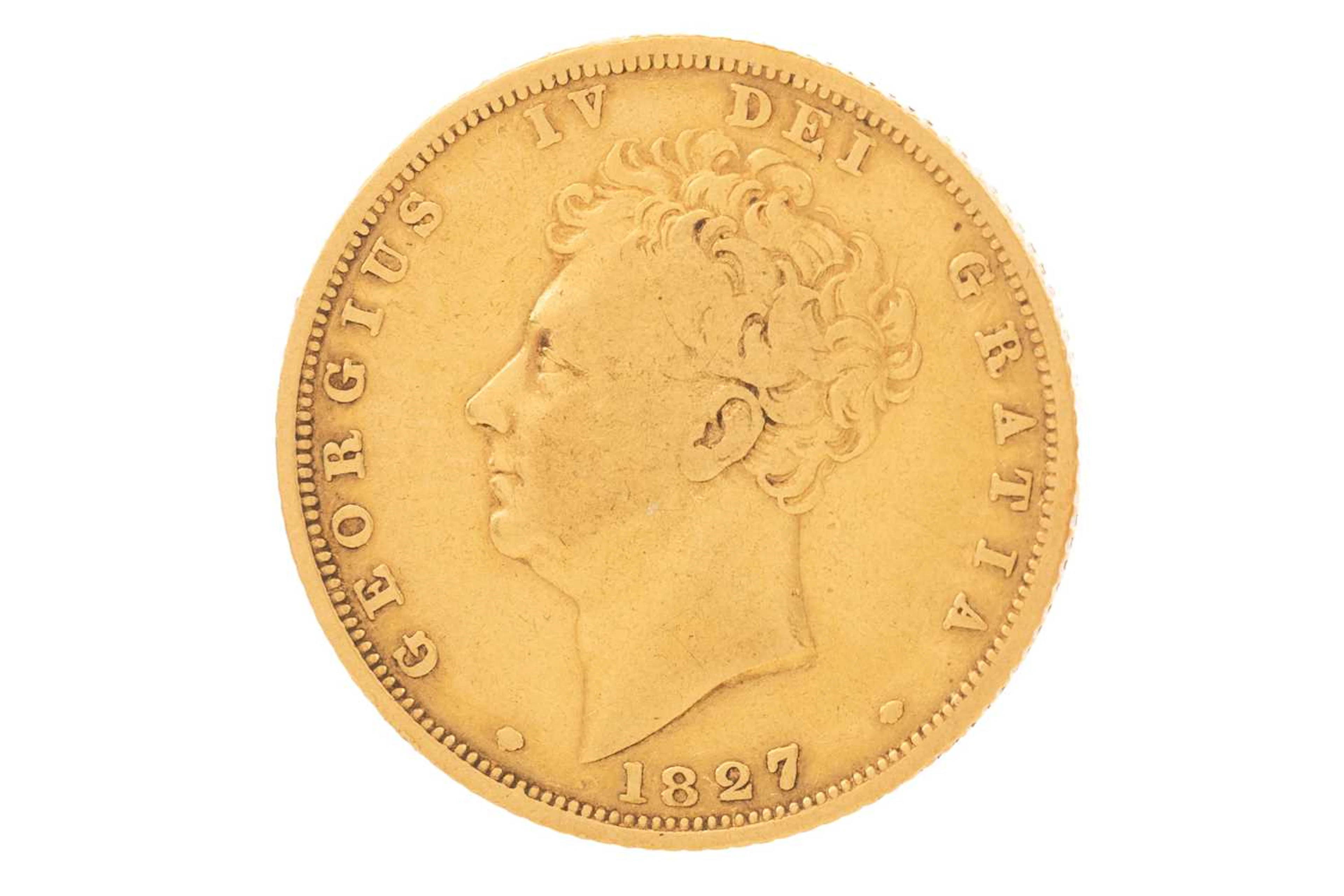 GEORGE IV GOLD SOVEREIGN 1827