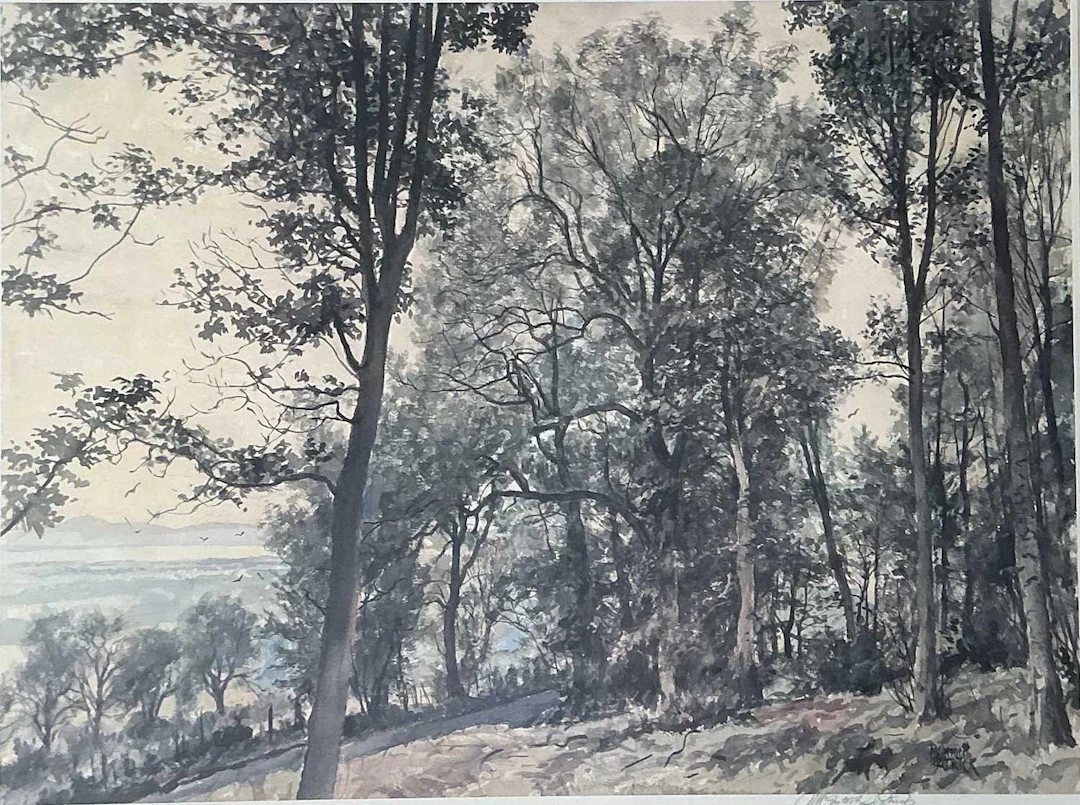 * JAMES MCINTOSH PATRICK OBE RSA ROI (SCOTTISH 1907 - 1998) THE SILVER TAY