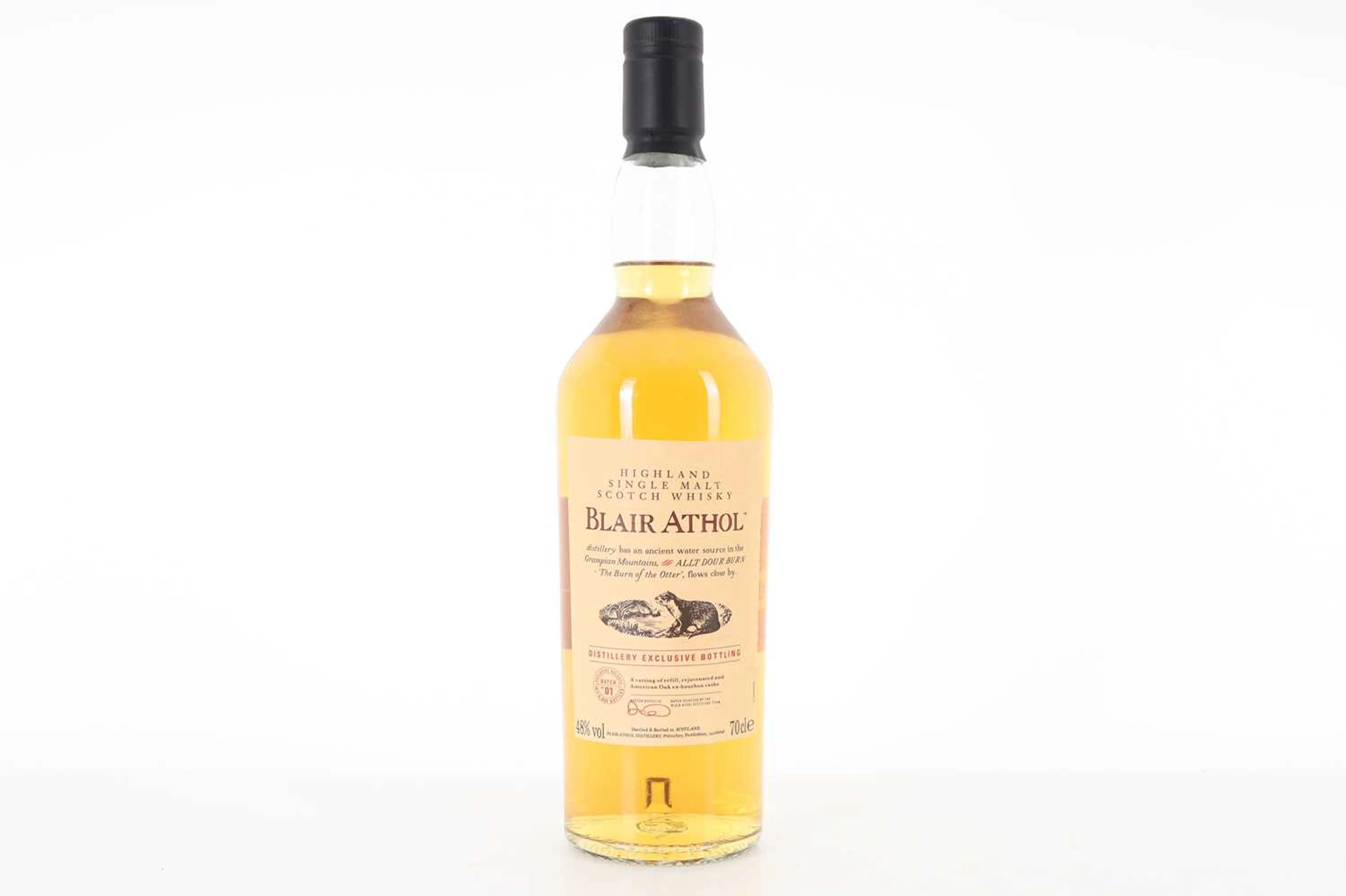 BLAIR ATHOL DISTILLERY EXCLUSIVE BATCH #1 HIGHLAND SINGLE MALT