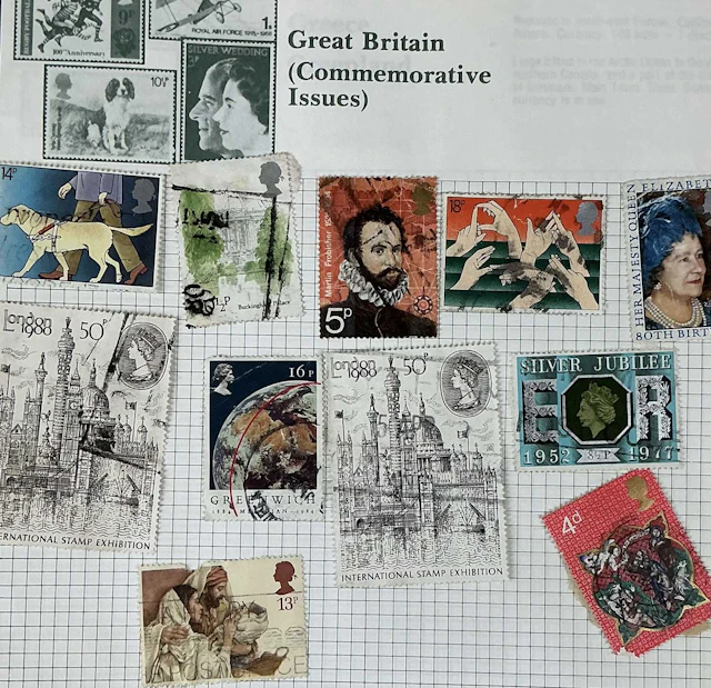 GROUP OF STAMPS BRITISH AND WORLDWIDE
