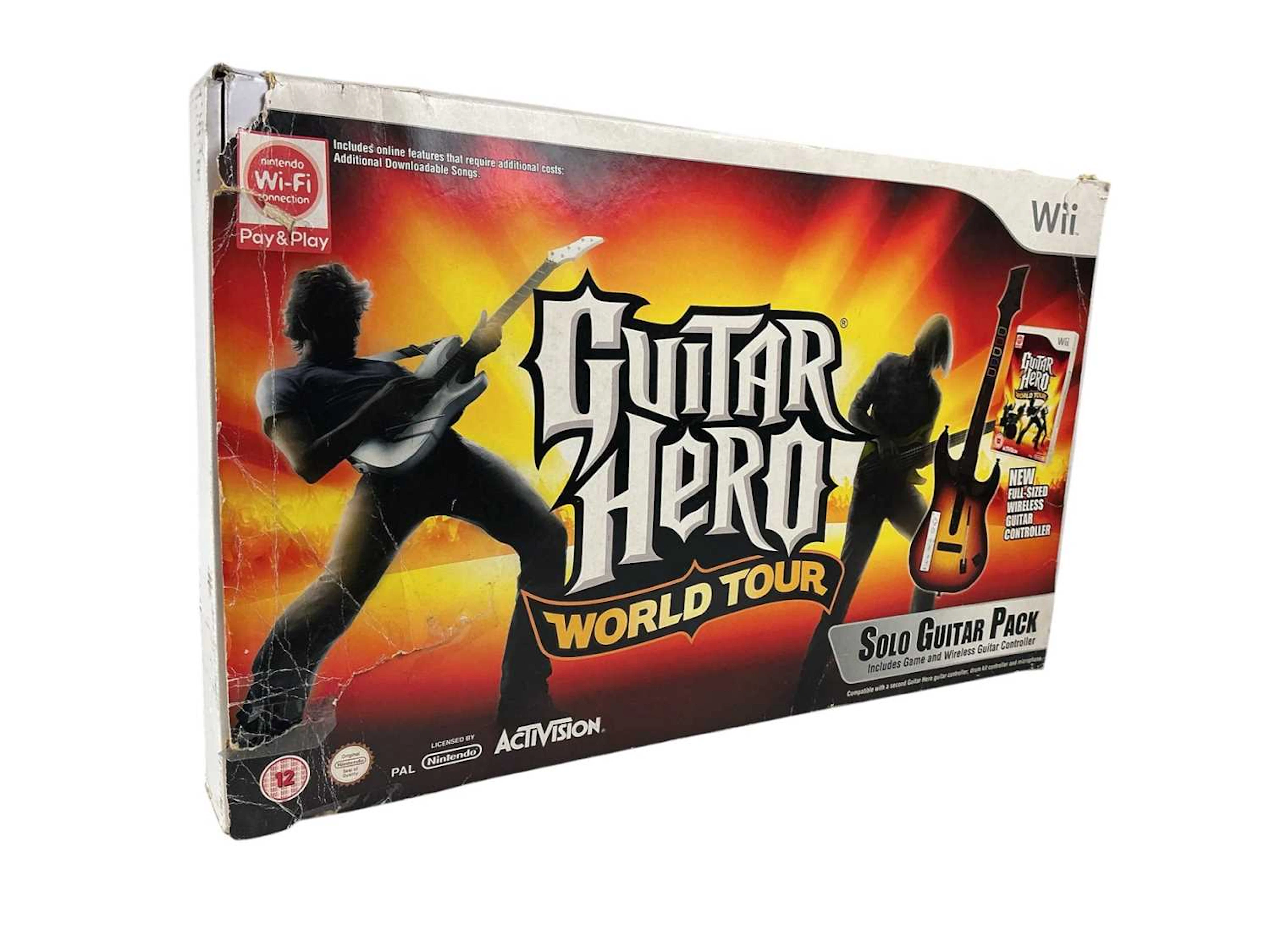 NINTEND Wii GUITAR HERO SET EARLY 21ST CENTURY