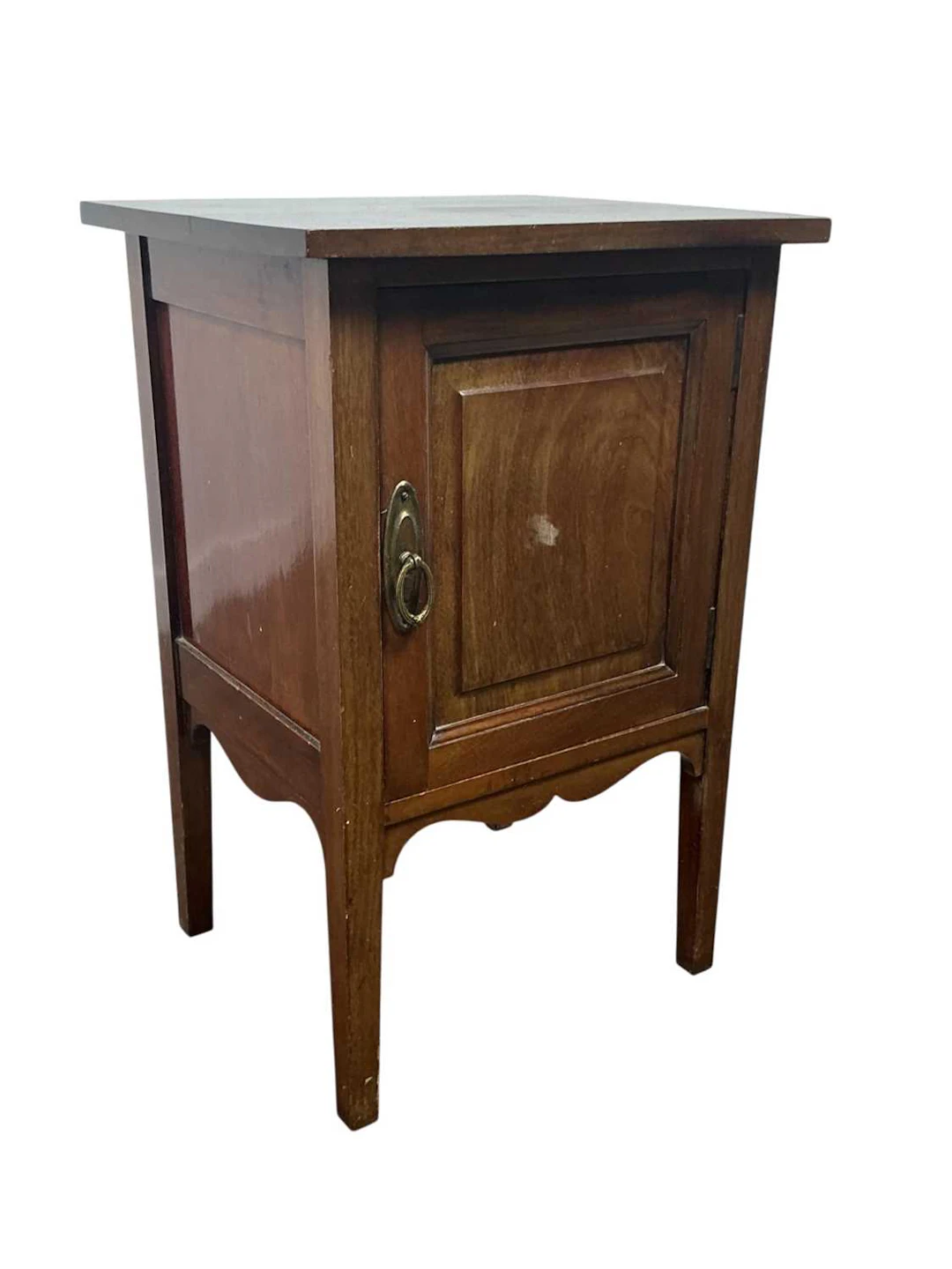 EDWARDIAN MAHOGANY BEDSIDE CUPBOARD EARLY 20TH CENTURY