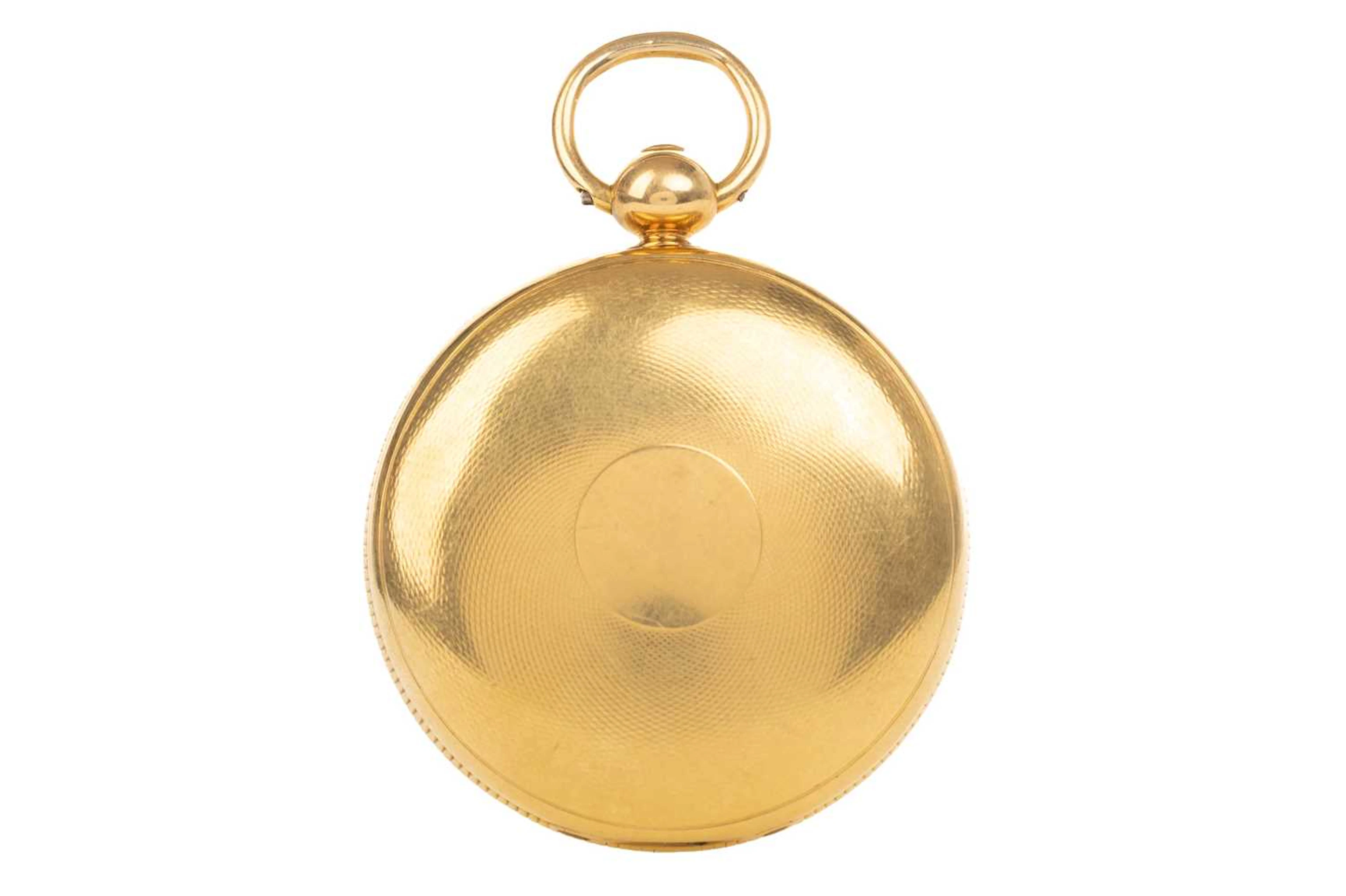 GOLD FULL HUNTER POCKET WATCH LATE 19TH/EARLY 20TH CENTURY