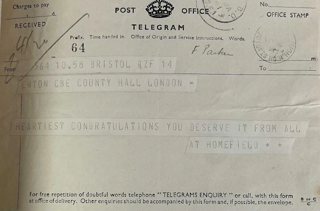COLLECTION OF LETTERS RELATING TO MR. W.J.O.NEWTON OBE EARLY/MID 20TH CENTURY