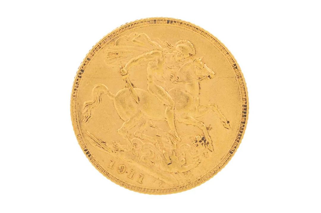 GEORGE V GOLD SOVEREIGN 1911