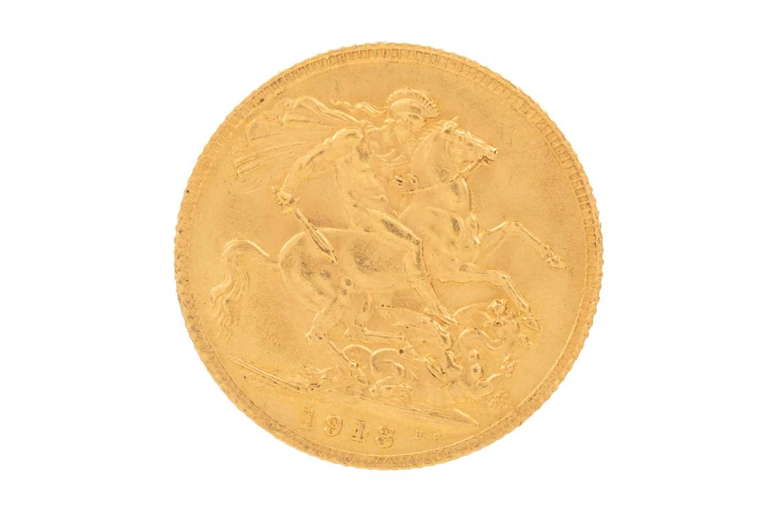 GEORGE V GOLD SOVEREIGN 1913