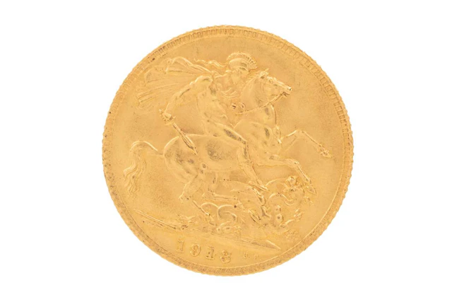 GEORGE V GOLD SOVEREIGN 1913