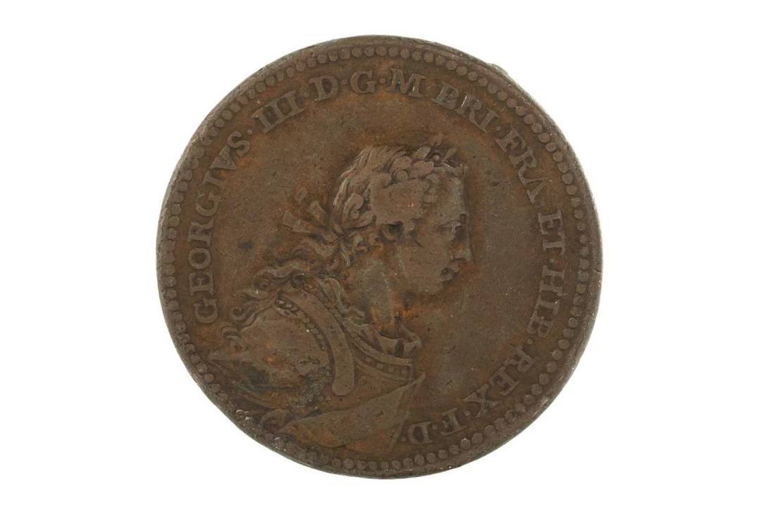 GEORGE III BRONZE CORONATION MEDAL 1761