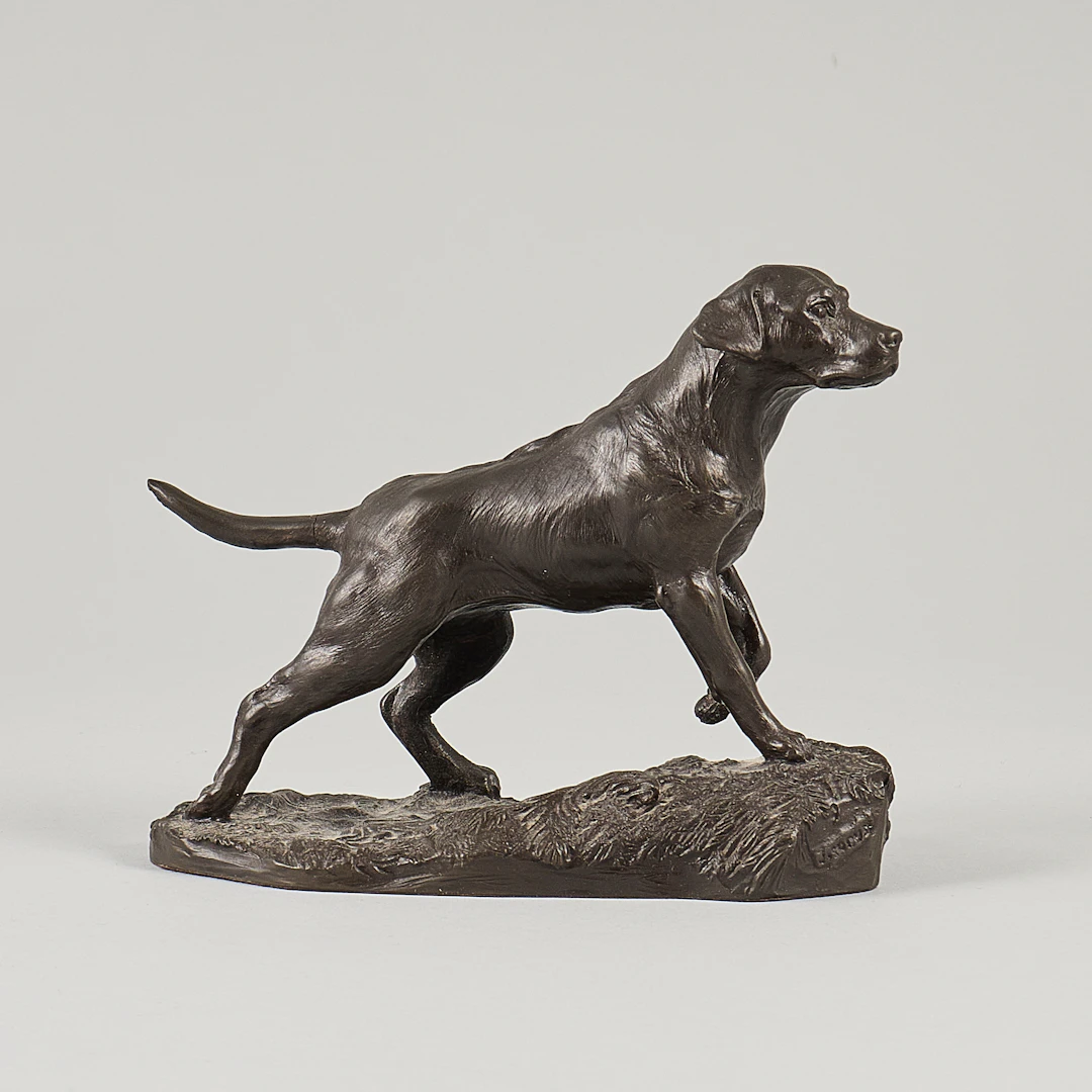 SKULPTUR Hund Kallbrons.