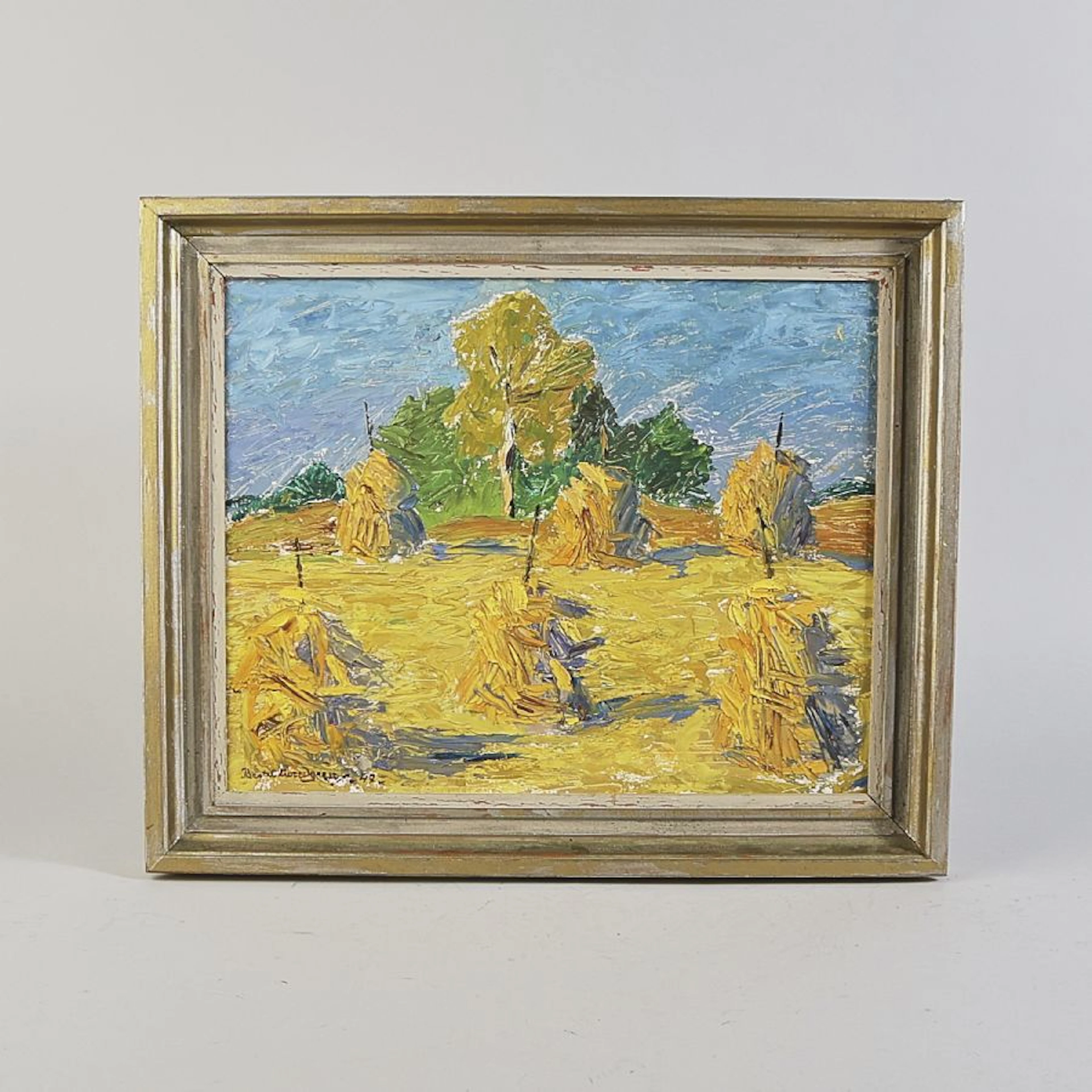 Oljemålning, Bertil Lundgren (f. 1934)