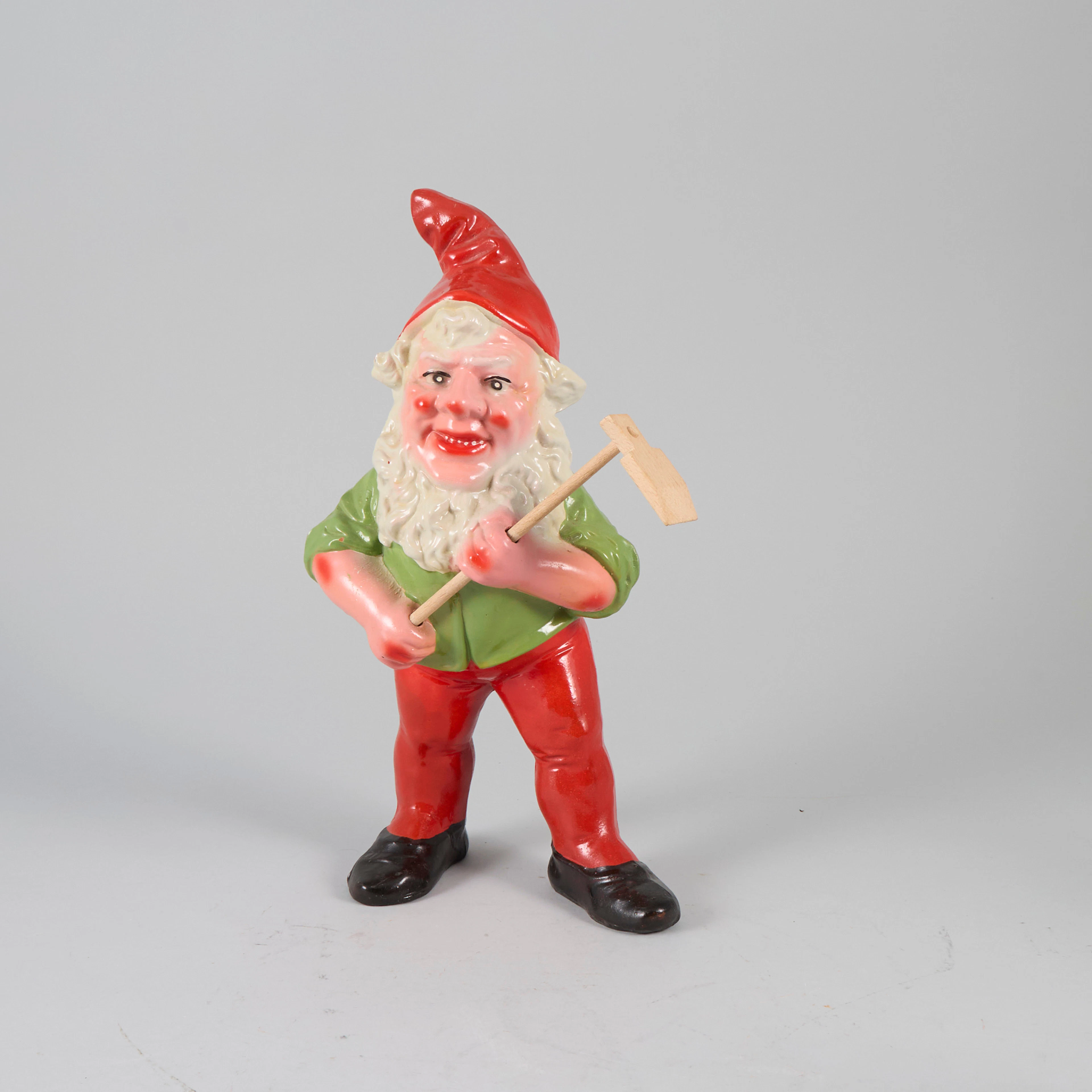 SKULPTUR, Tomte, terracotta.