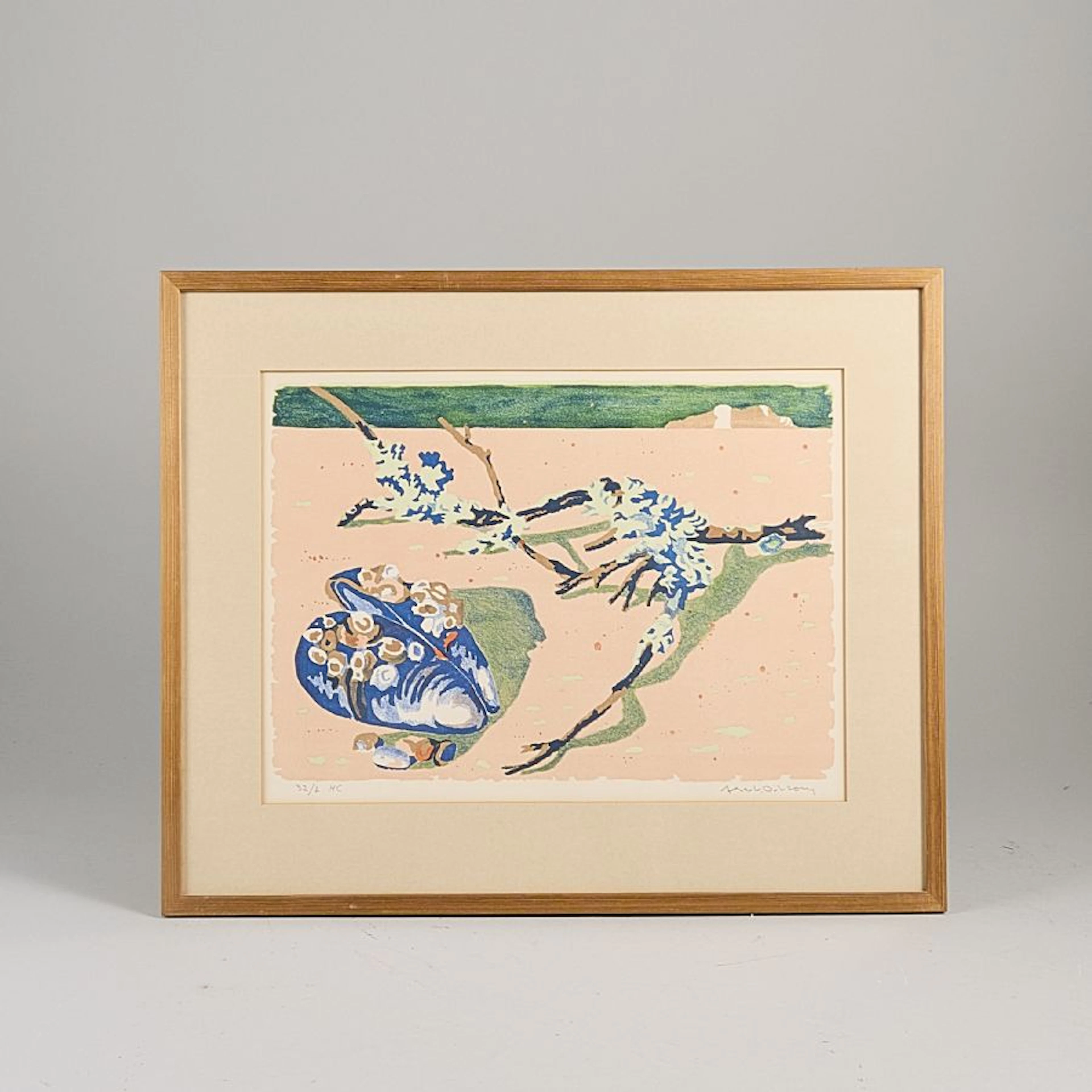 Färglitografi, Axel Olson (1899-1986)