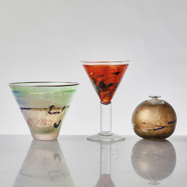 BERTIL VALLIEN. Konstglas, 3 del, Kosta Boda.