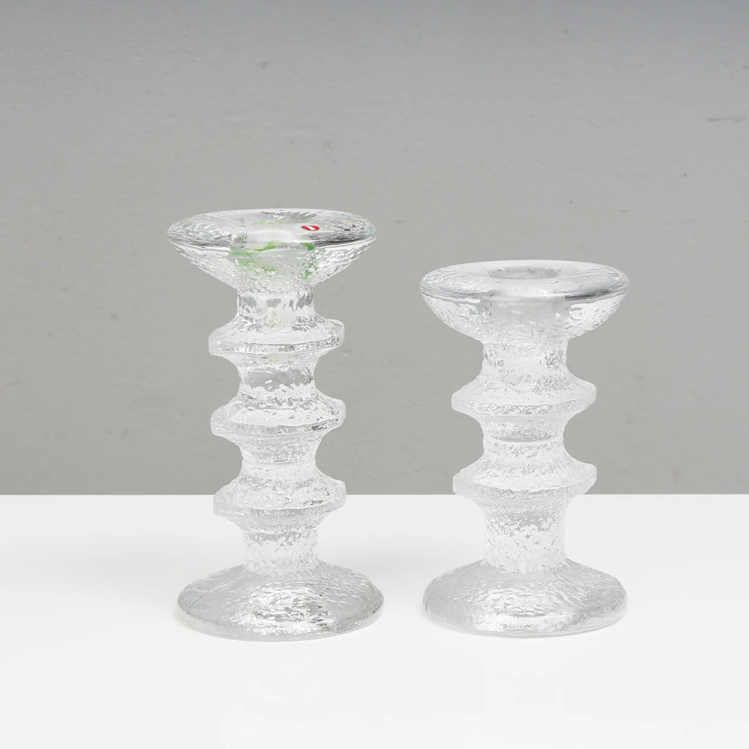 TIMO SARPANEVA. Ljusstakar, 2 st, Festivo, Iittala.