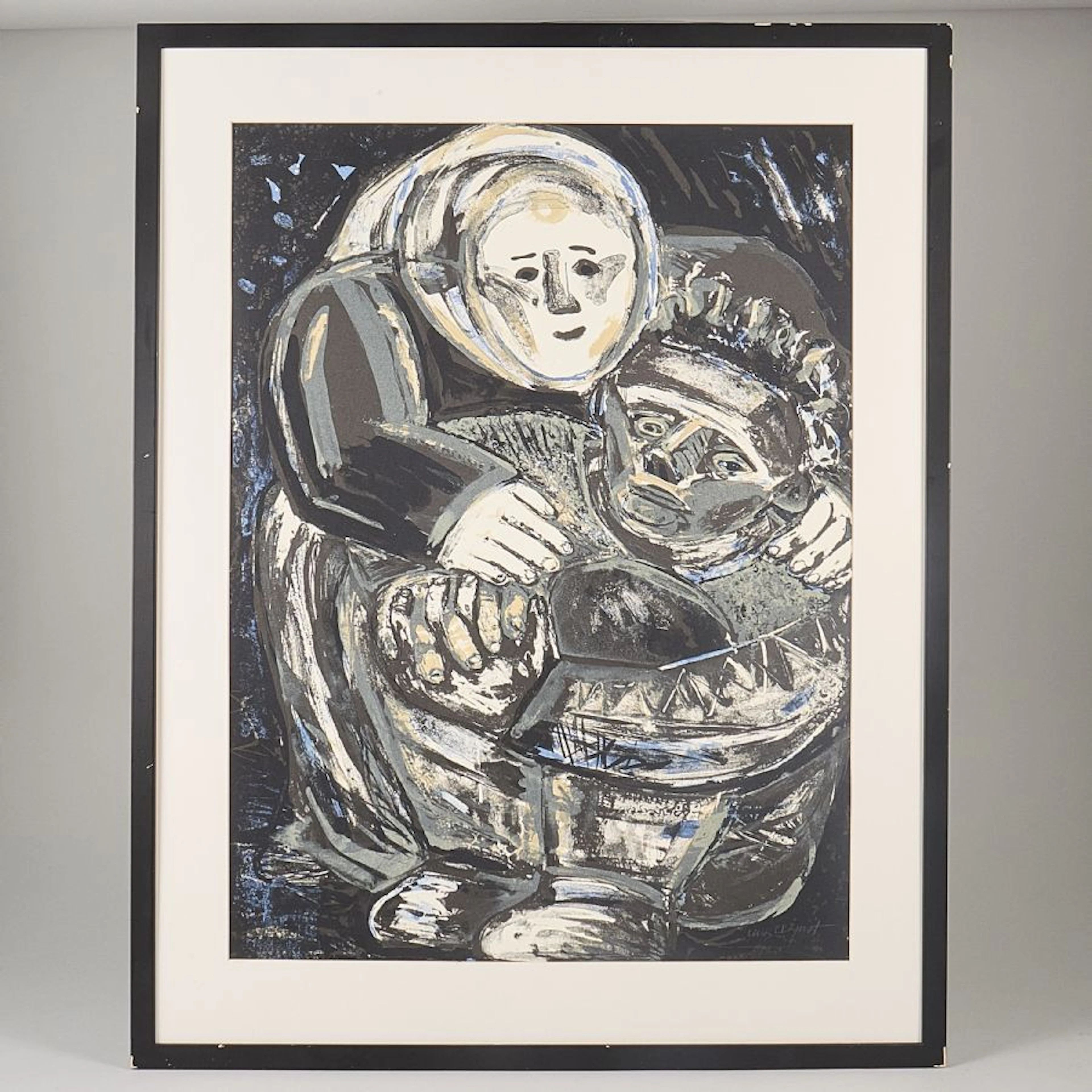 Färglitografi, Lena Cronqvist (1938-2025)