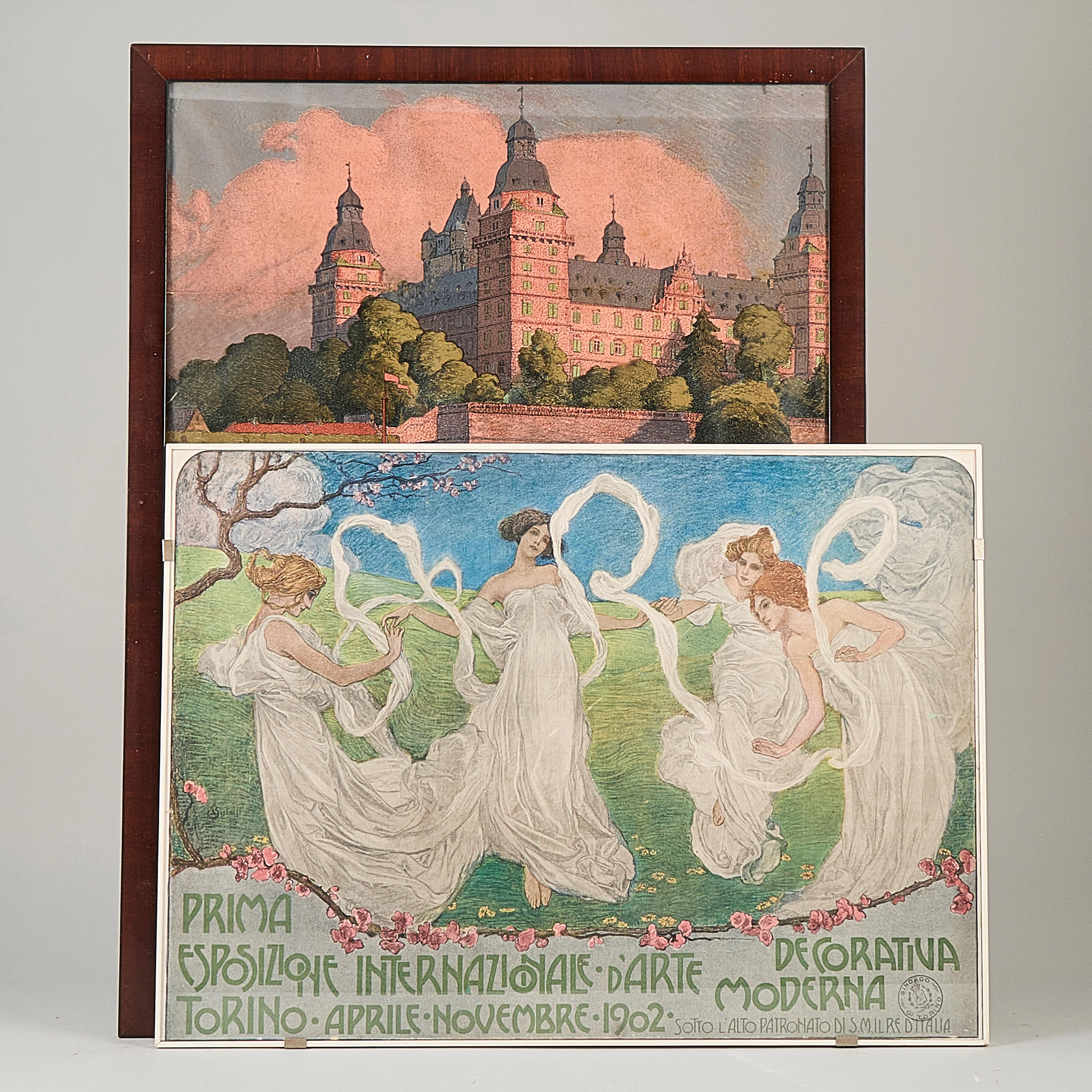 AFFISCHER 2 ST, Jugendstil.