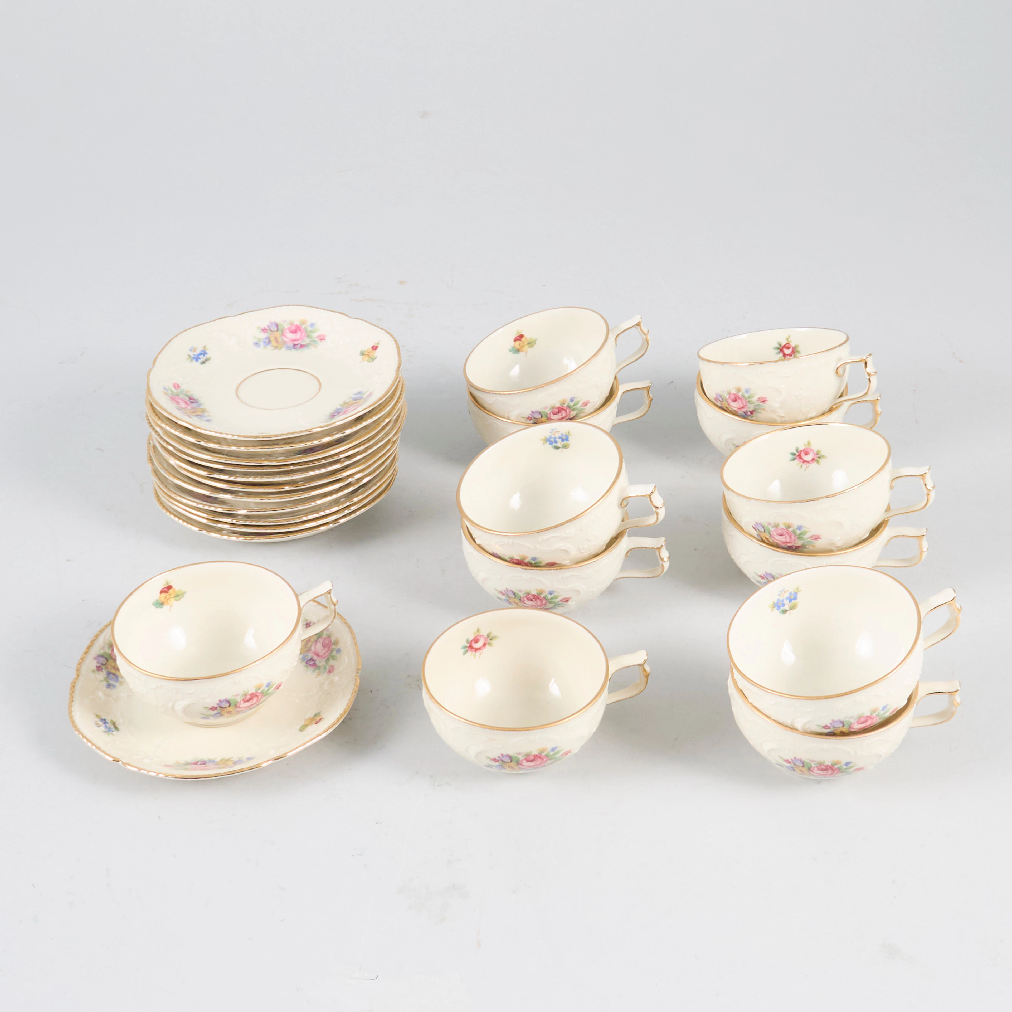 KAFFEGODS 12 DEL, Rosenthal, Sanssouici.