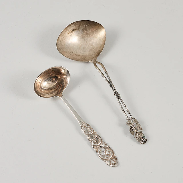 SLEVAR, 2 st. silver.
