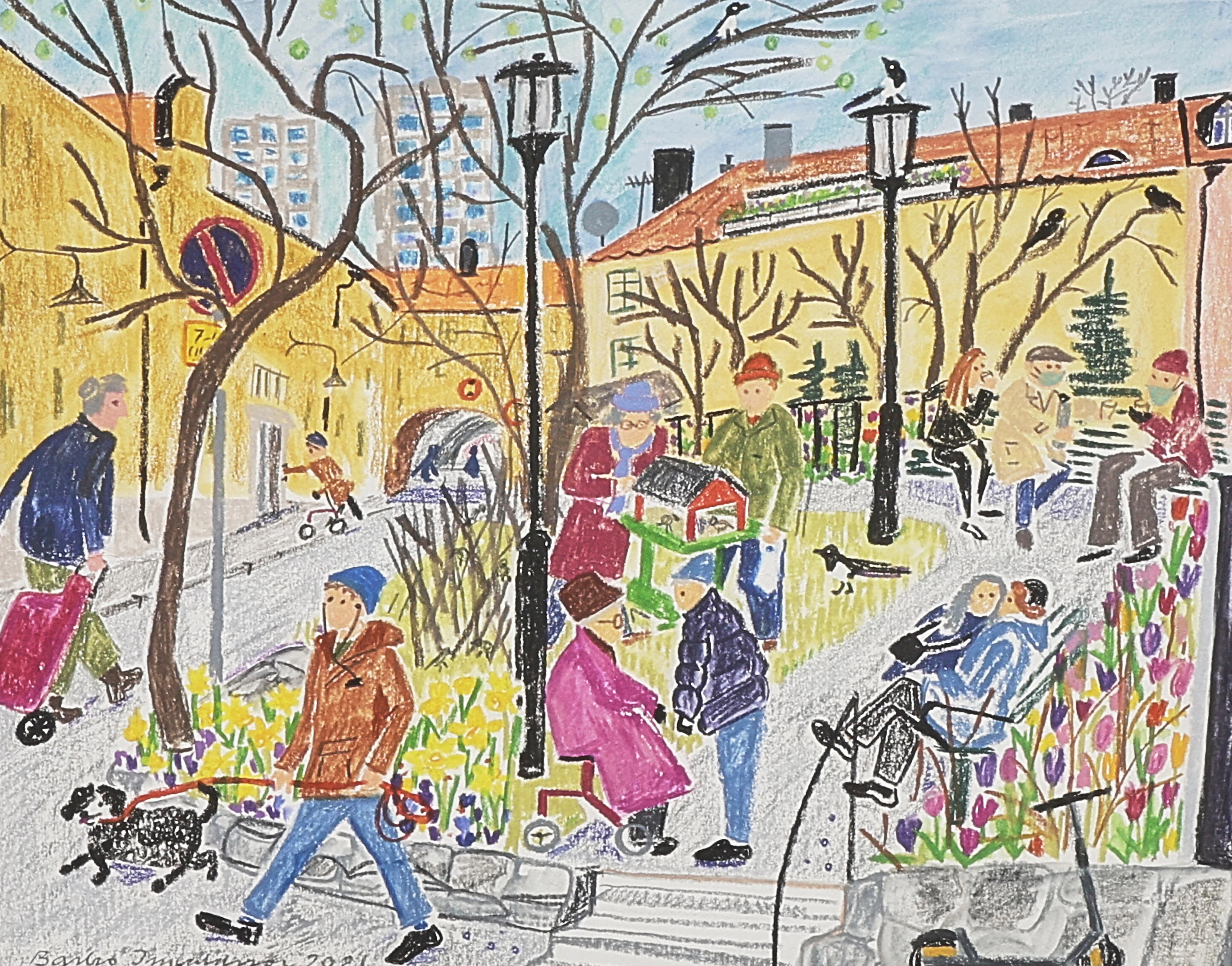 BARBRO INGVALDSSON. Grafik.