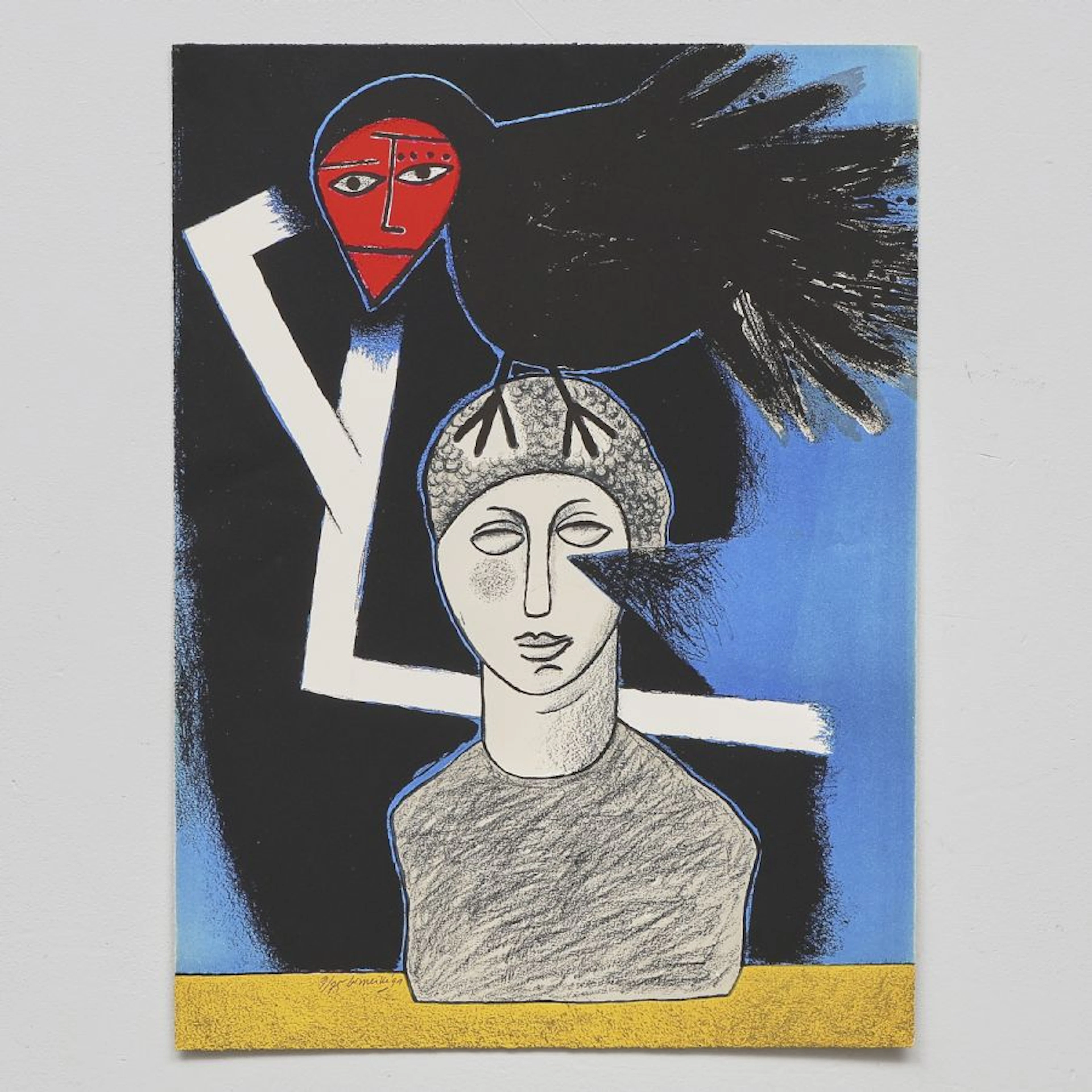 Färglitografi, Corneille (1922-2010)