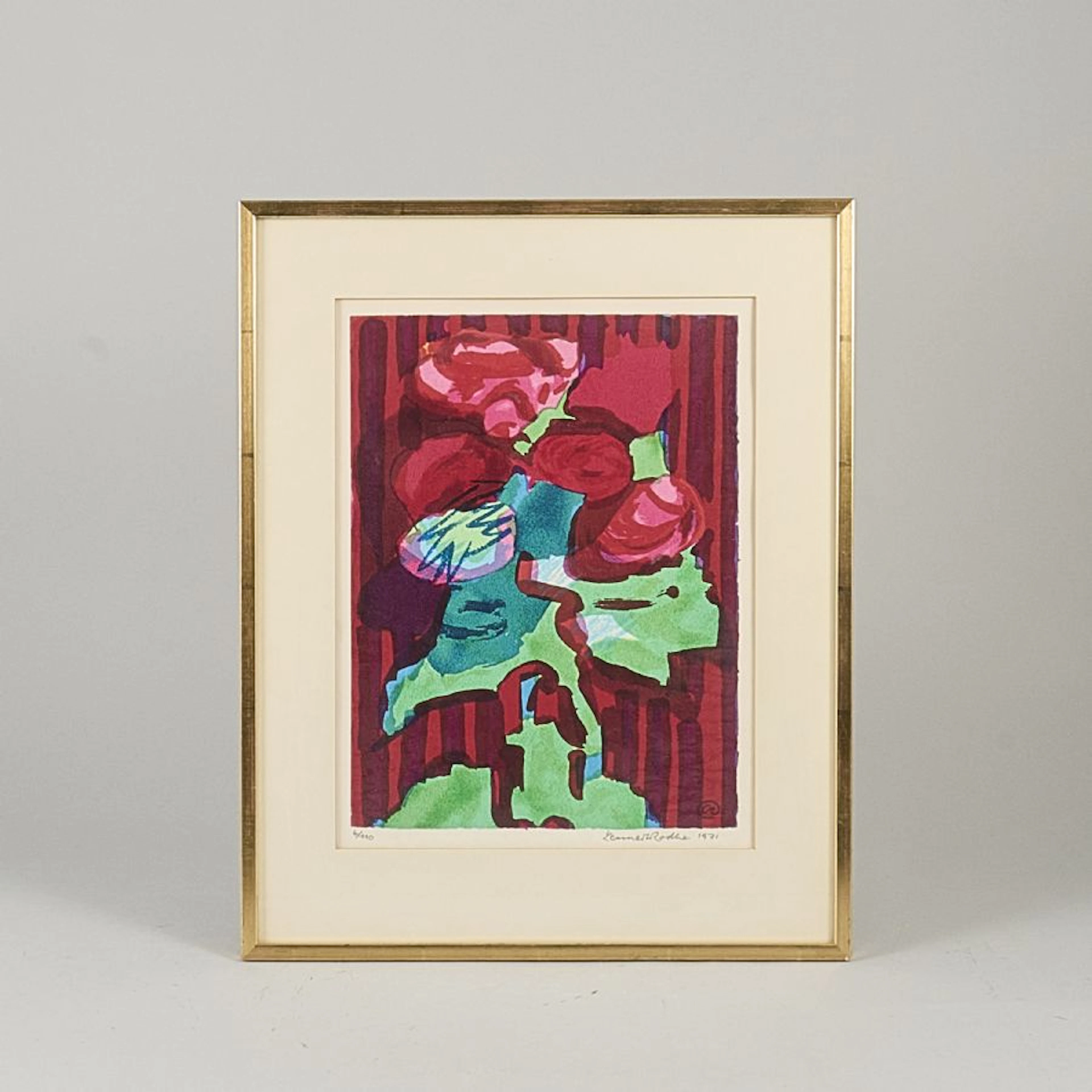 Färglitografi, Lennart Rodhe (1916-2005)