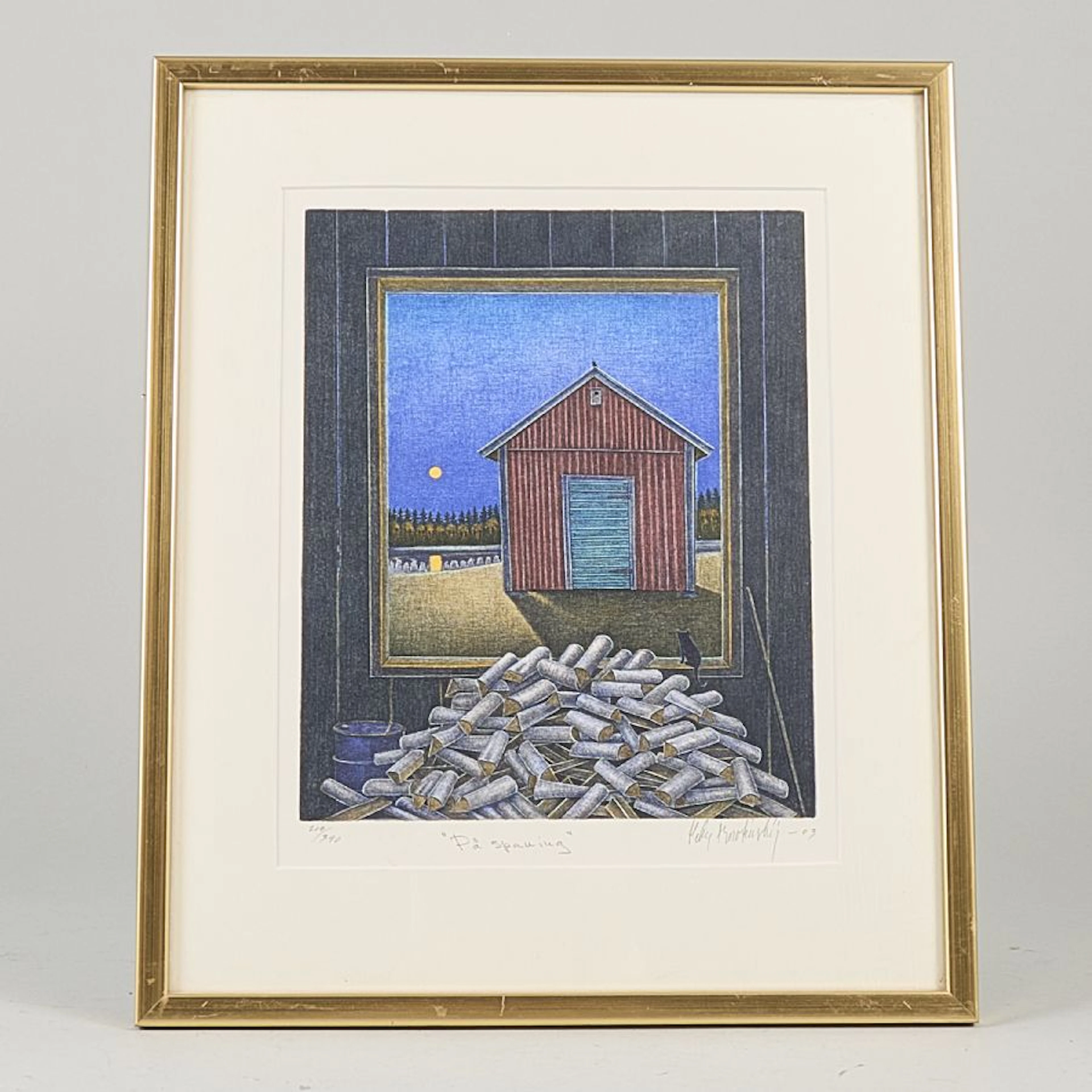 Färglitografi, Peter Borotinskij (f. 1948)