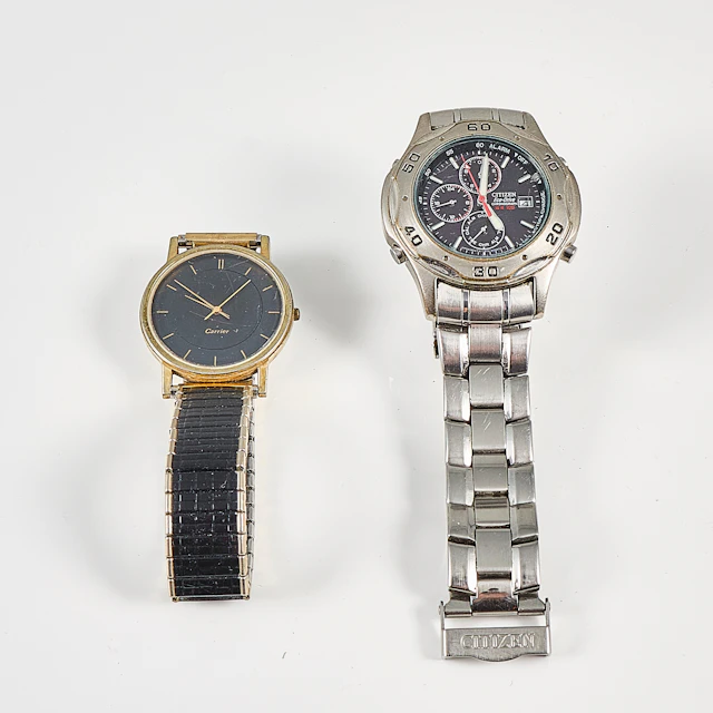 HERRARMBANDSUR, 2 st, Citizen och Carrier.