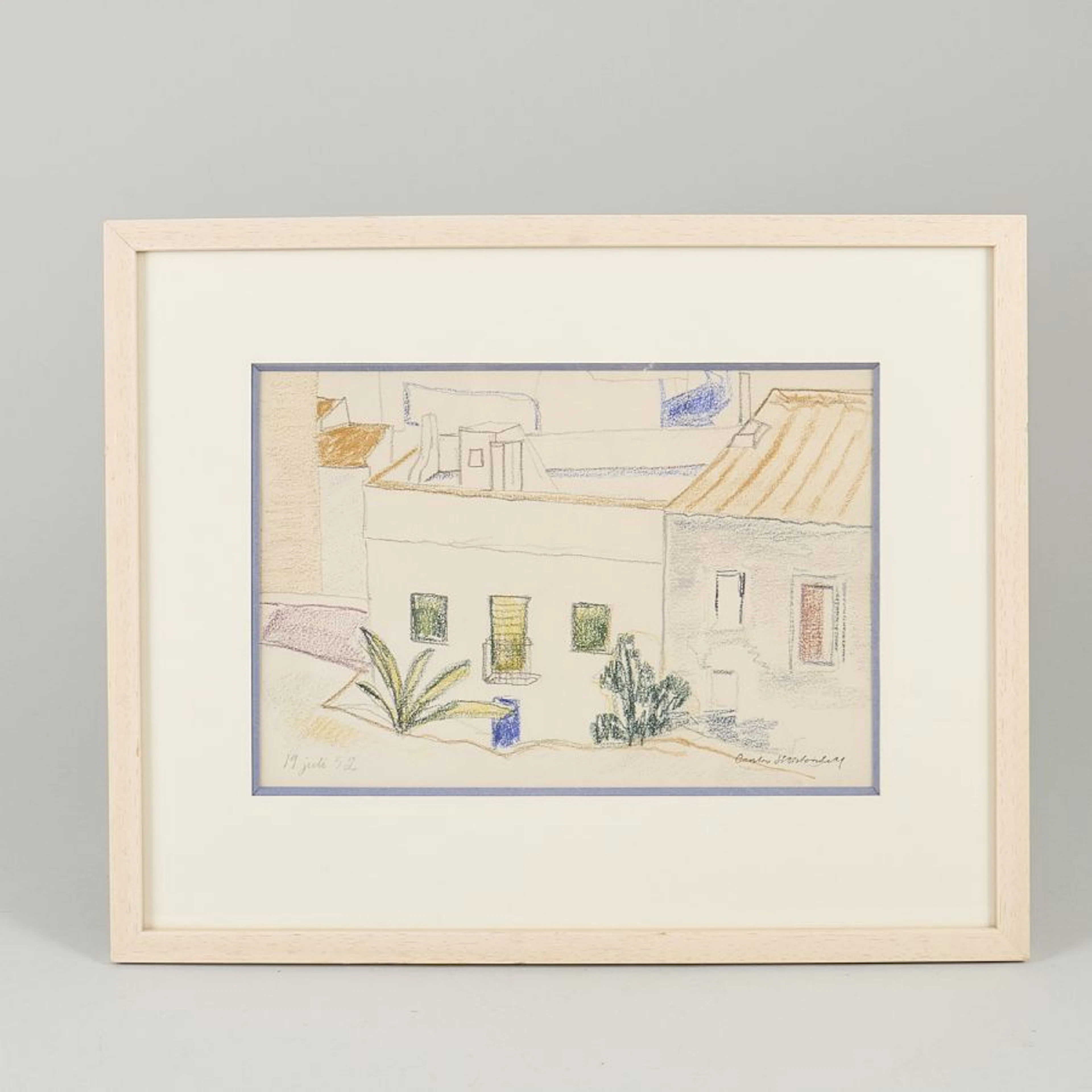 Färgkrita, Carsten Hvistendahl (1901-1972)