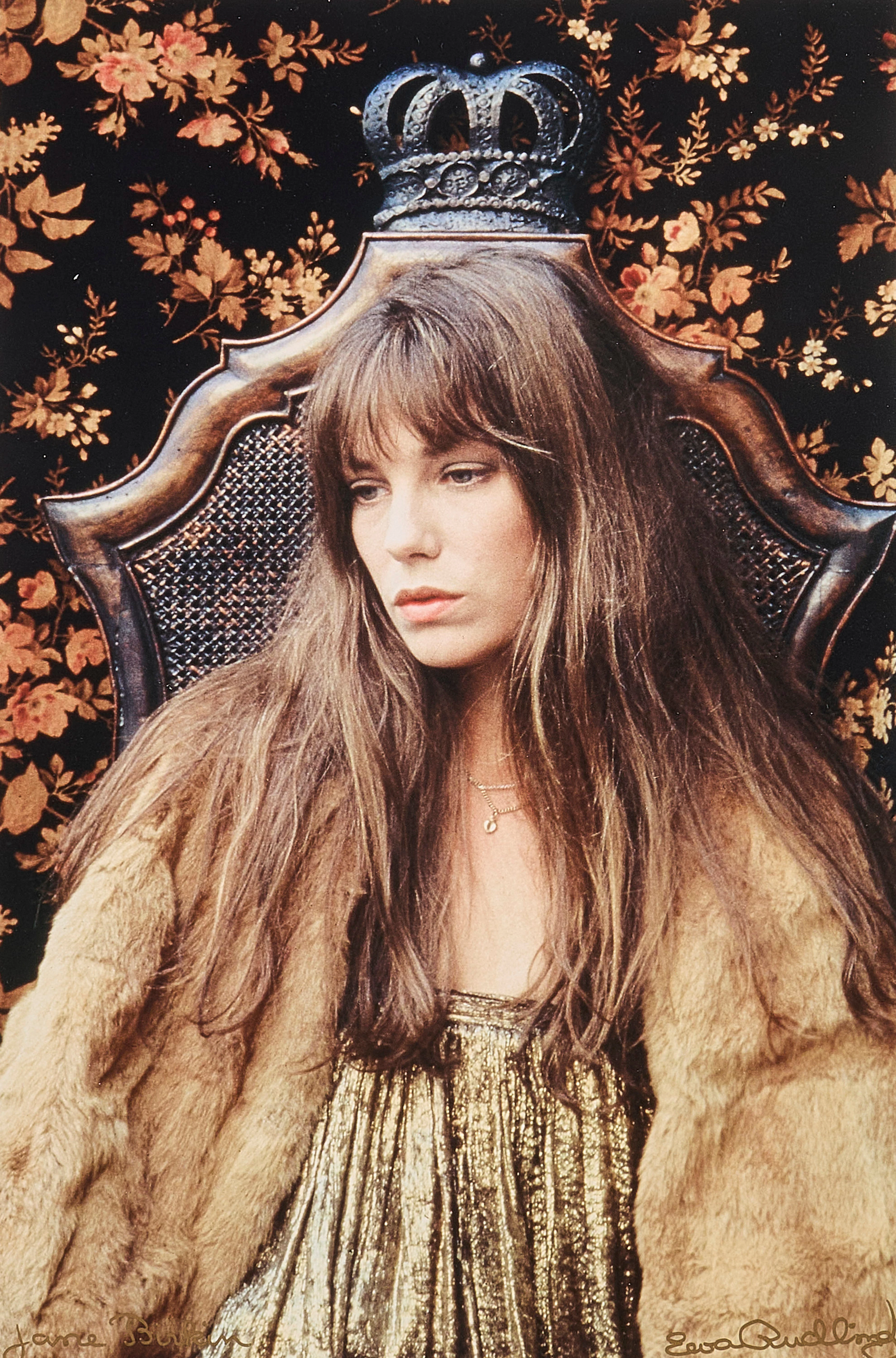 EWA RUDLING. Fotografisk bild. Jane Birkin, C-print. Signerad.
