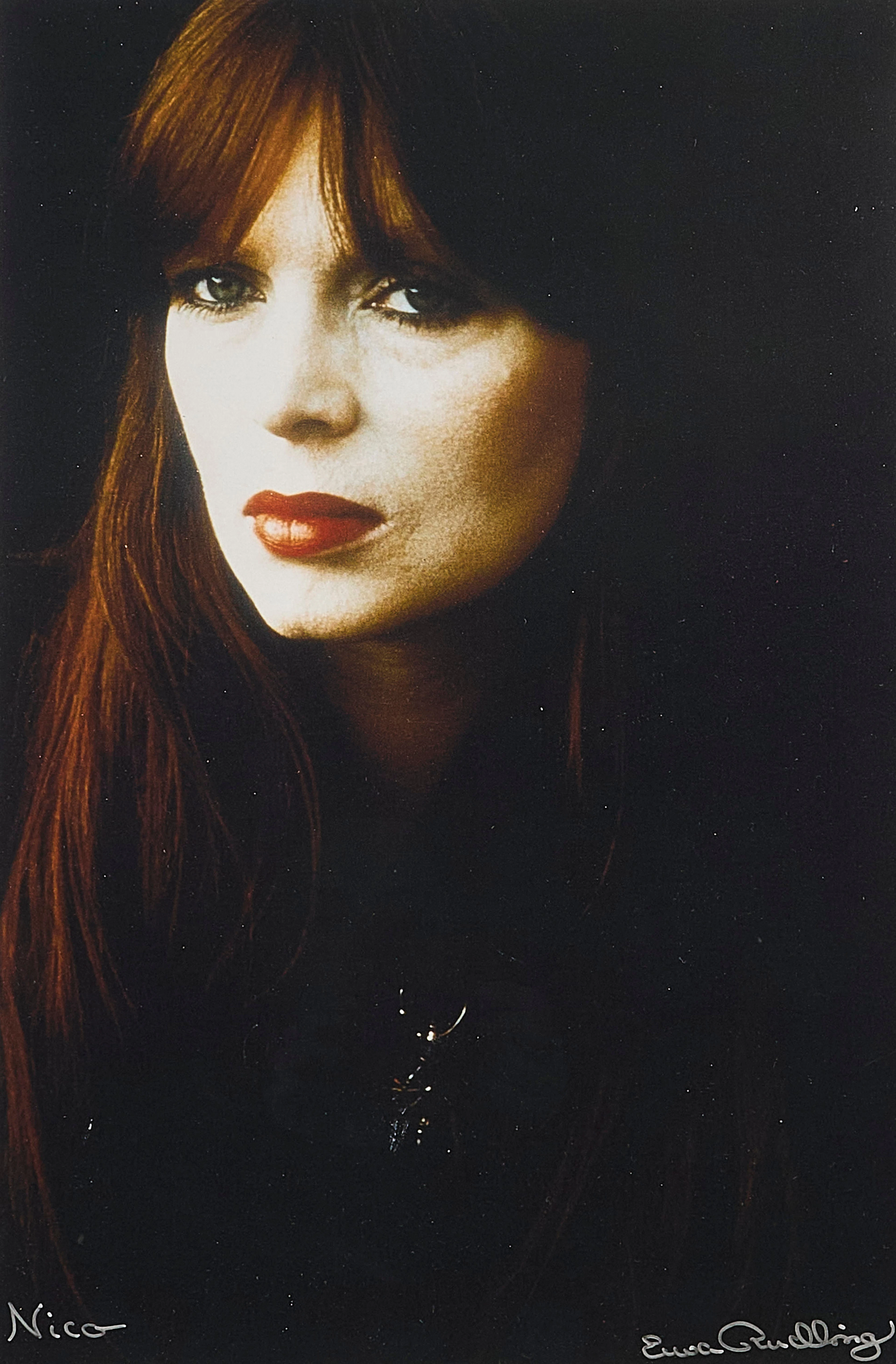 EWA RUDLING. Fotografisk bild. Nico, C-print. Signerad.