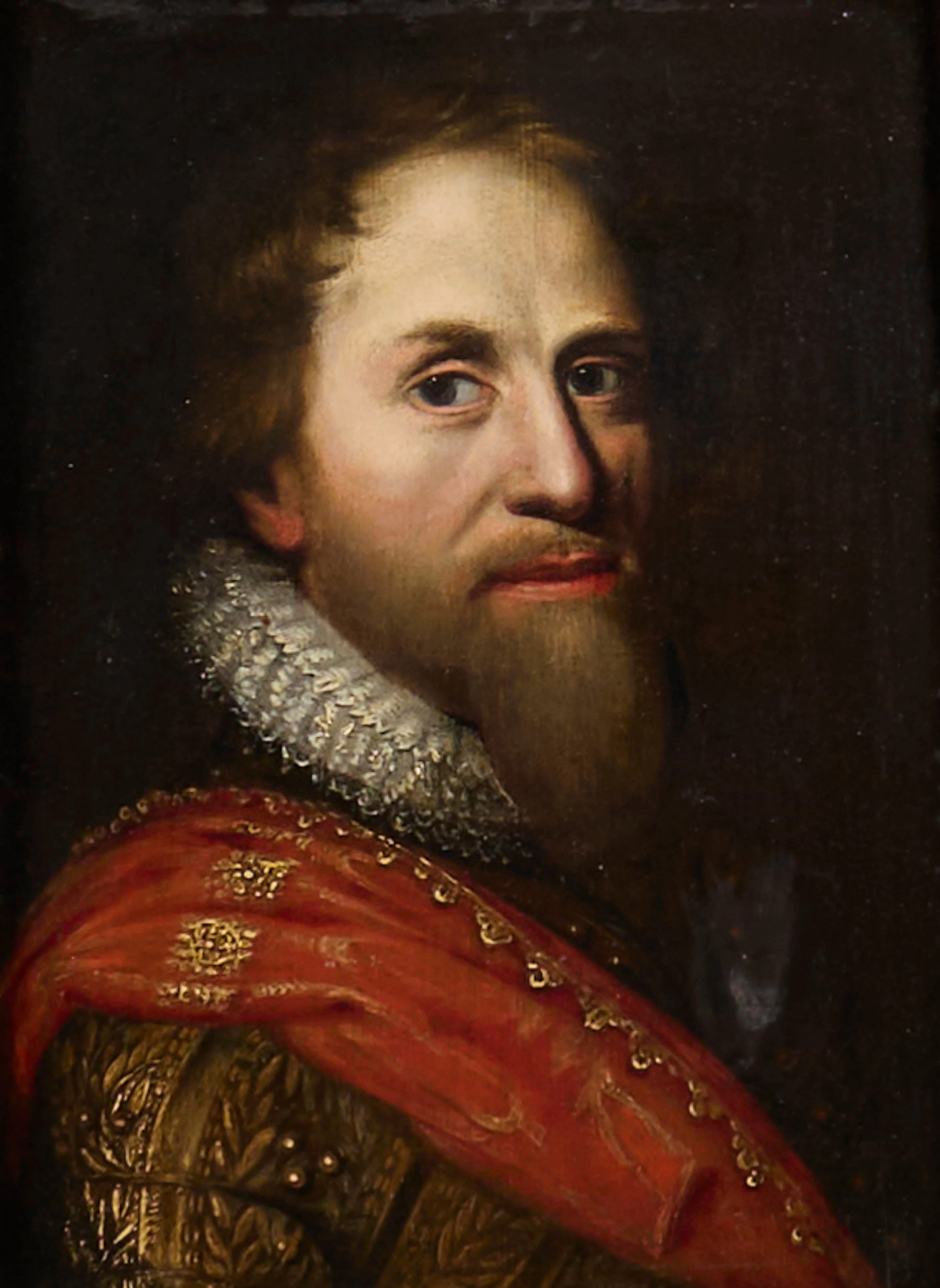 MICHIEL JANSZ. VAN MIEREVELT. HANS ART. Oljemålning, Mansporträtt, 16/1700-tal.
