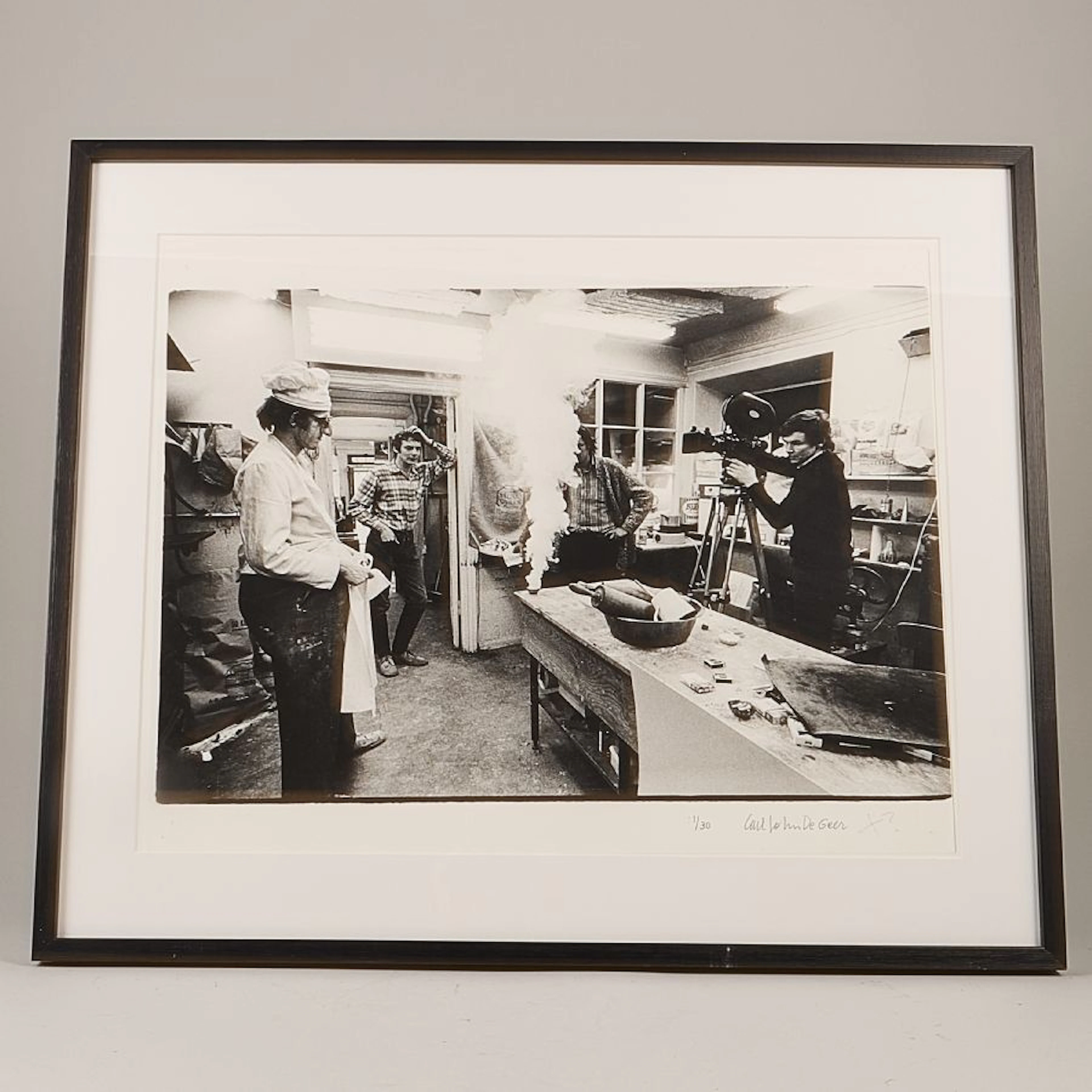 Fotografi, Carl Johan De Geer (f. 1938)