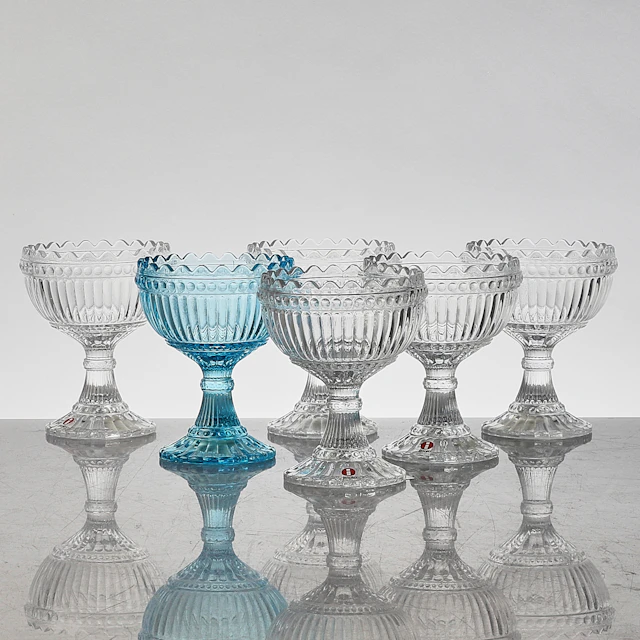 SKÅLAR PÅ FOT, Iittala Marimekko, 6 st.