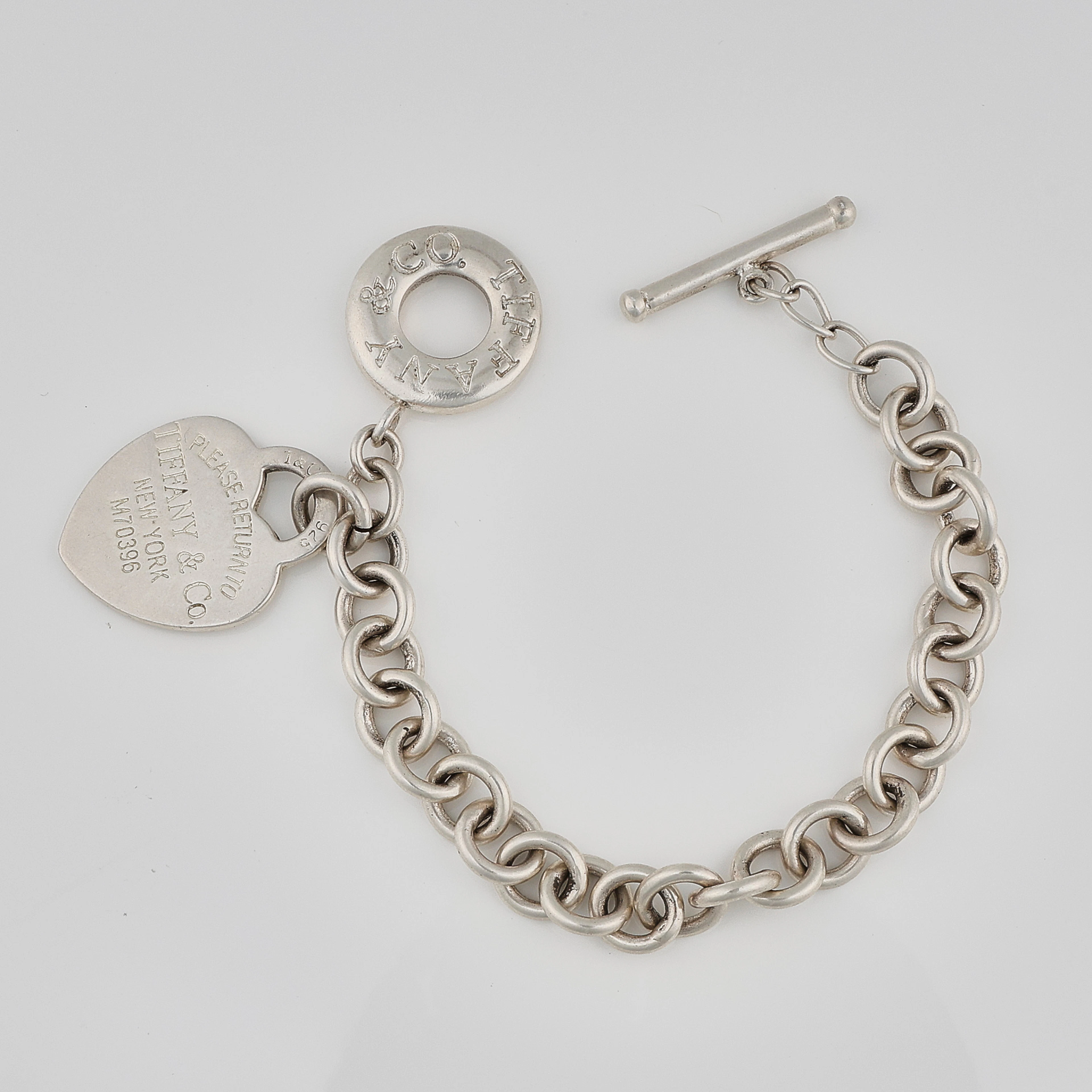Armband, silver, Tiffany.