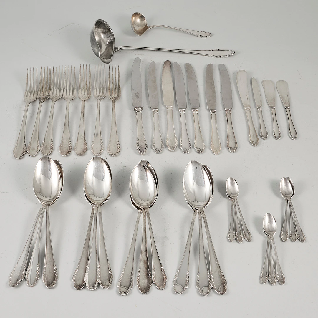 Bestick, Nysilver, 41 del.