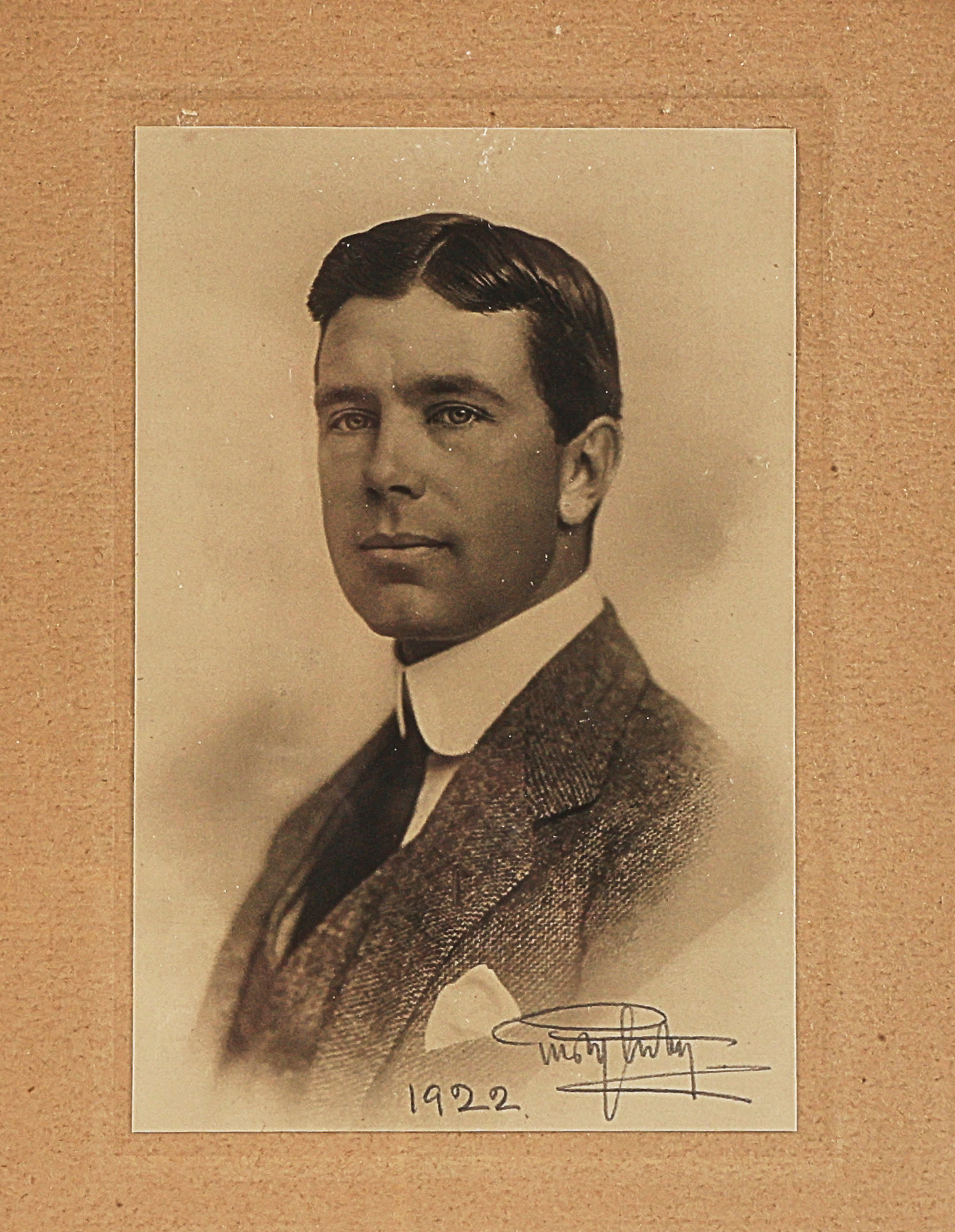 Fotografi, Gustav VI Adolf, Signerad 1922.