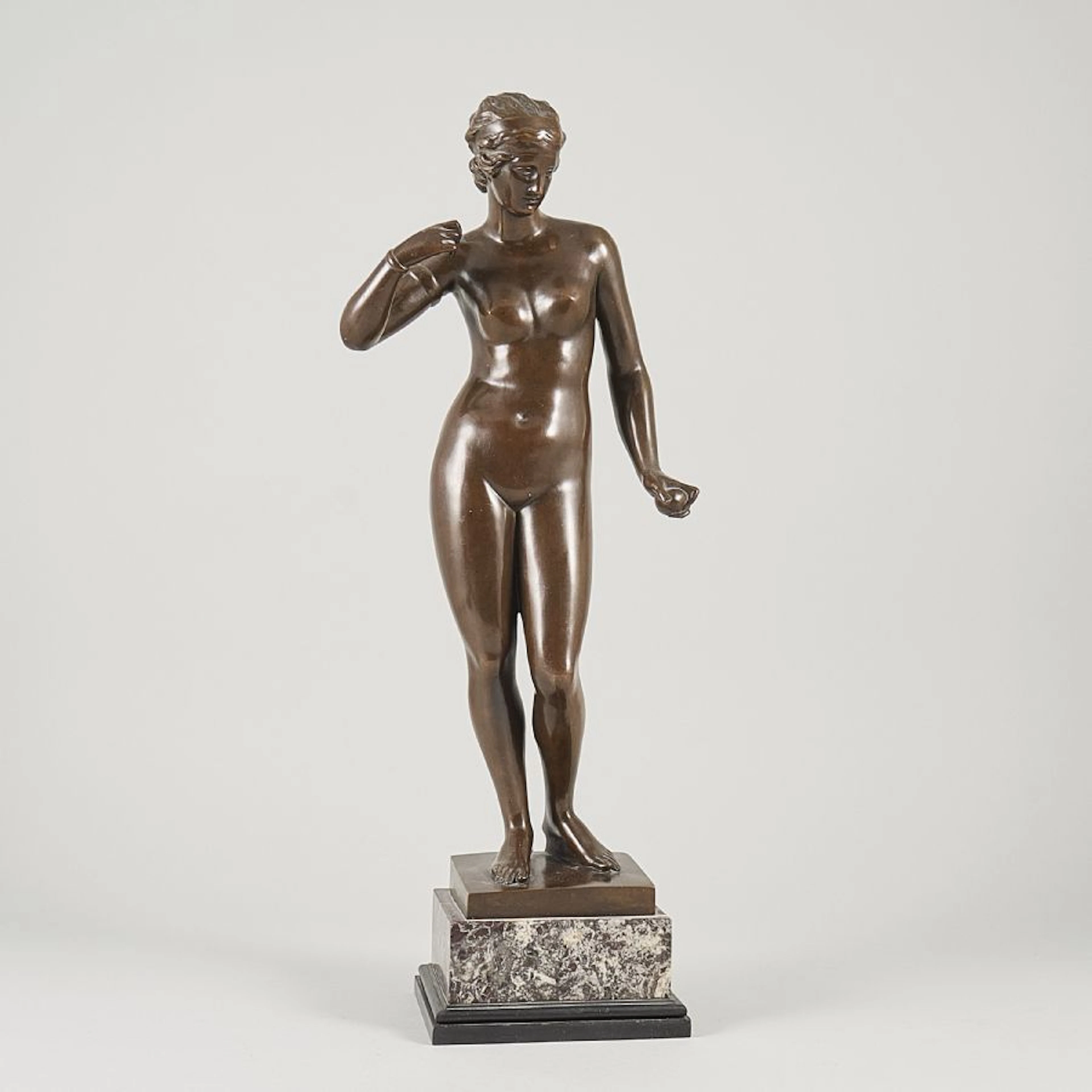 Skulptur, brons. Signerad G Nisini