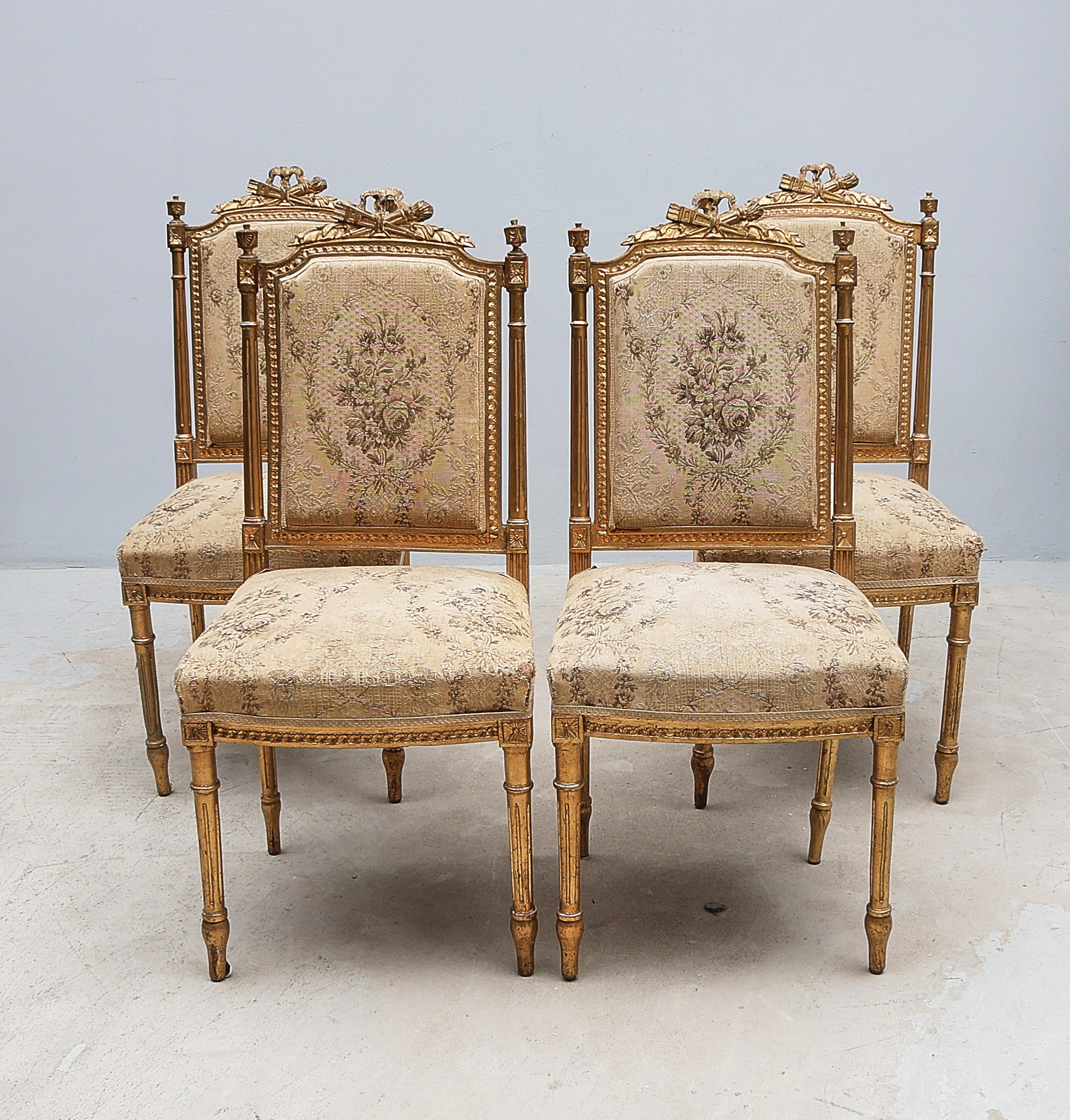 STOLAR, 4 st, Gustaviansk stil.