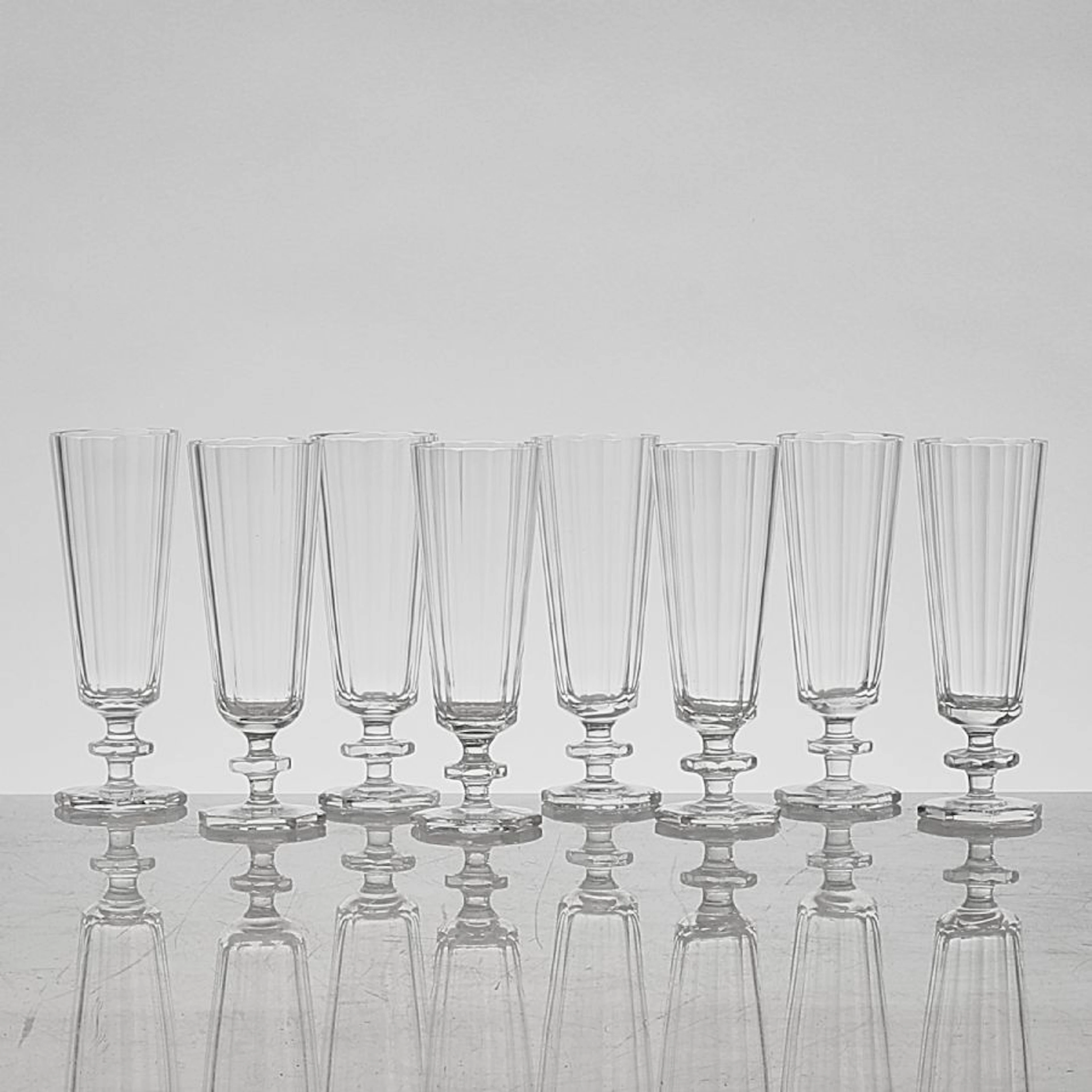 Champagneglas, 8 st